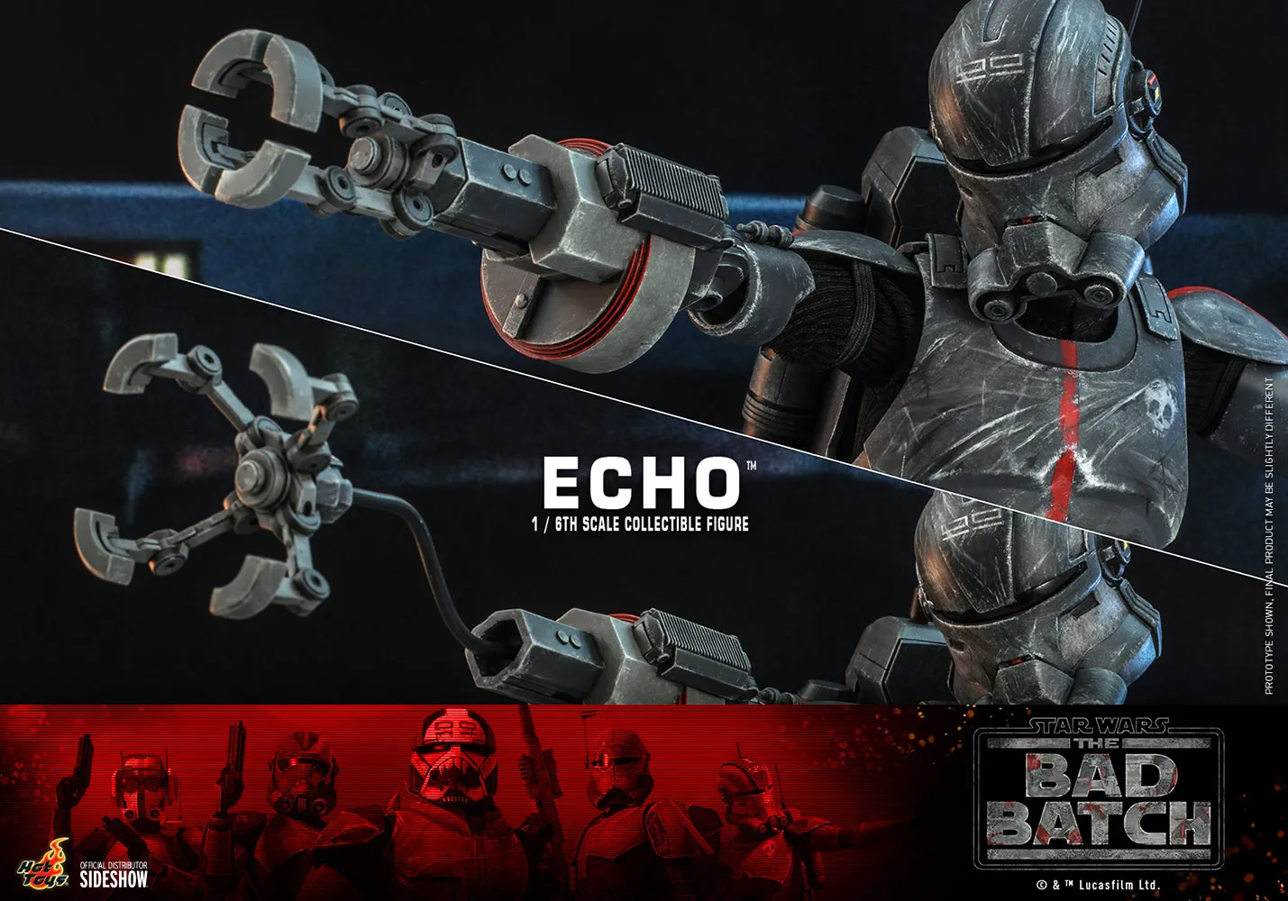 Hot Toys - Echo Sixth Scale Figure (Star Wars: The Bad Batch)