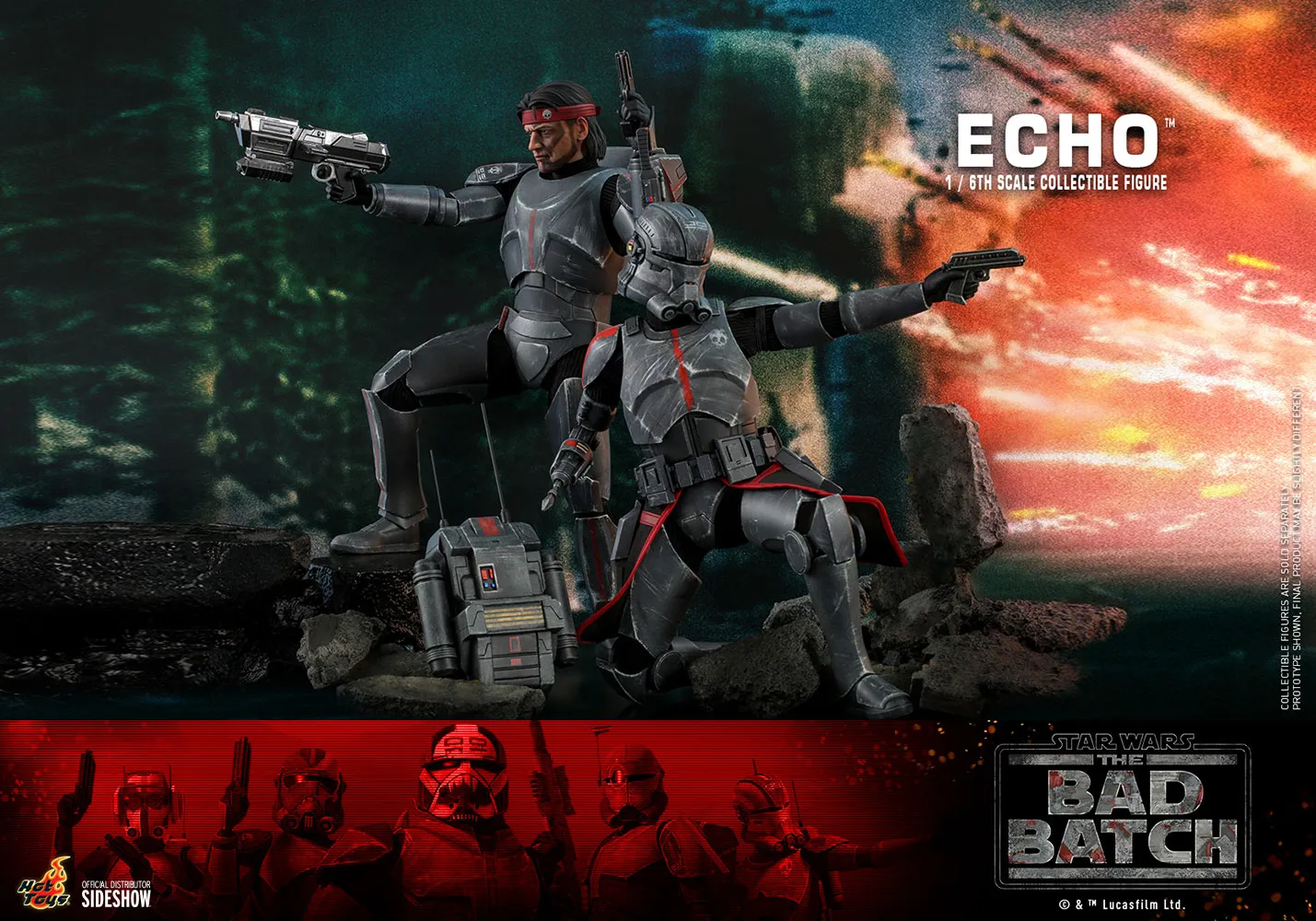 Hot Toys - Echo Sixth Scale Figure (Star Wars: The Bad Batch)