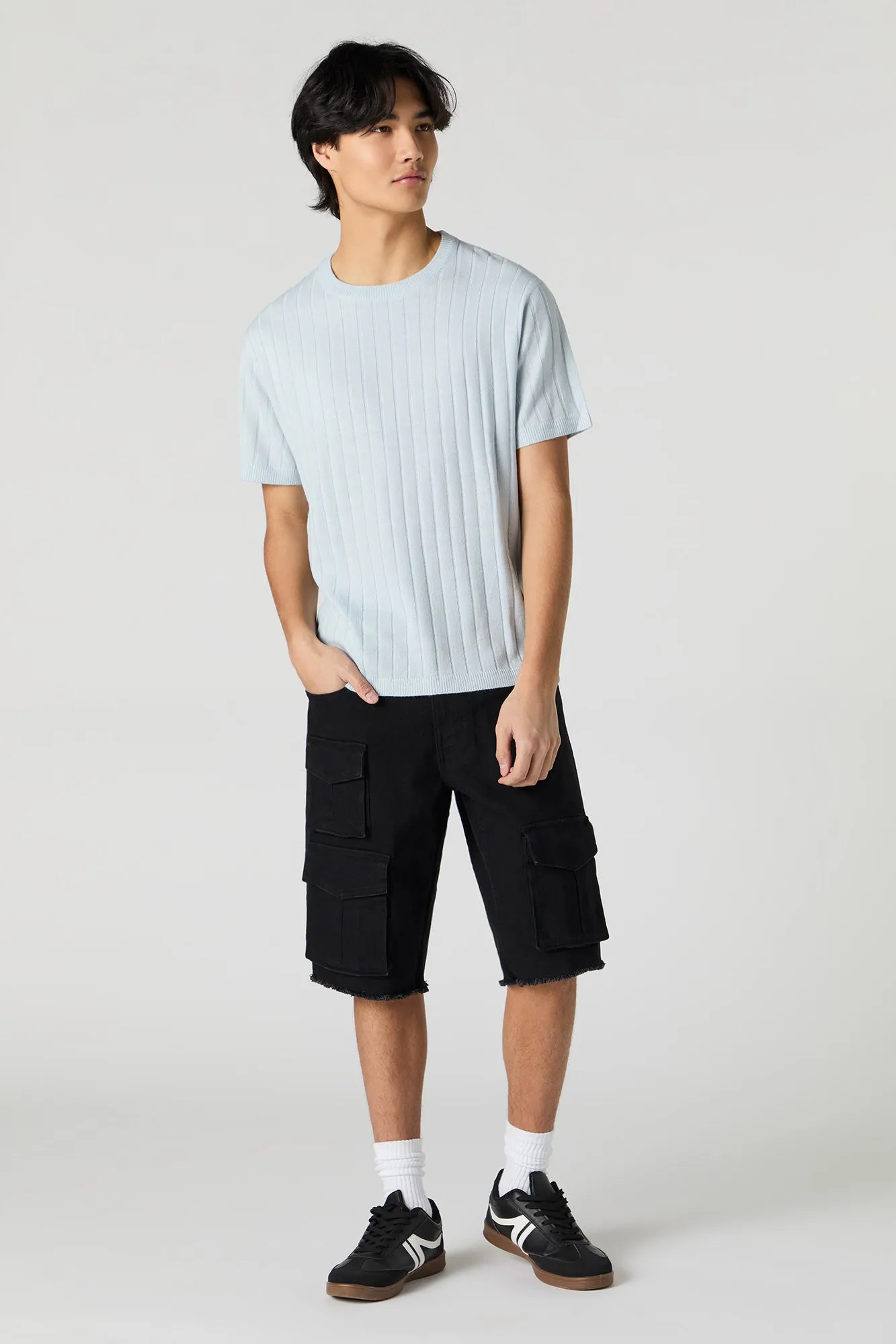 Jort cargo mince avec poches multiples