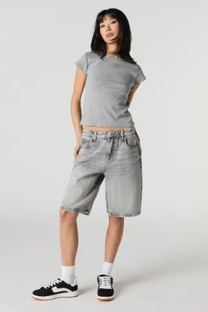 Jort délavé gris