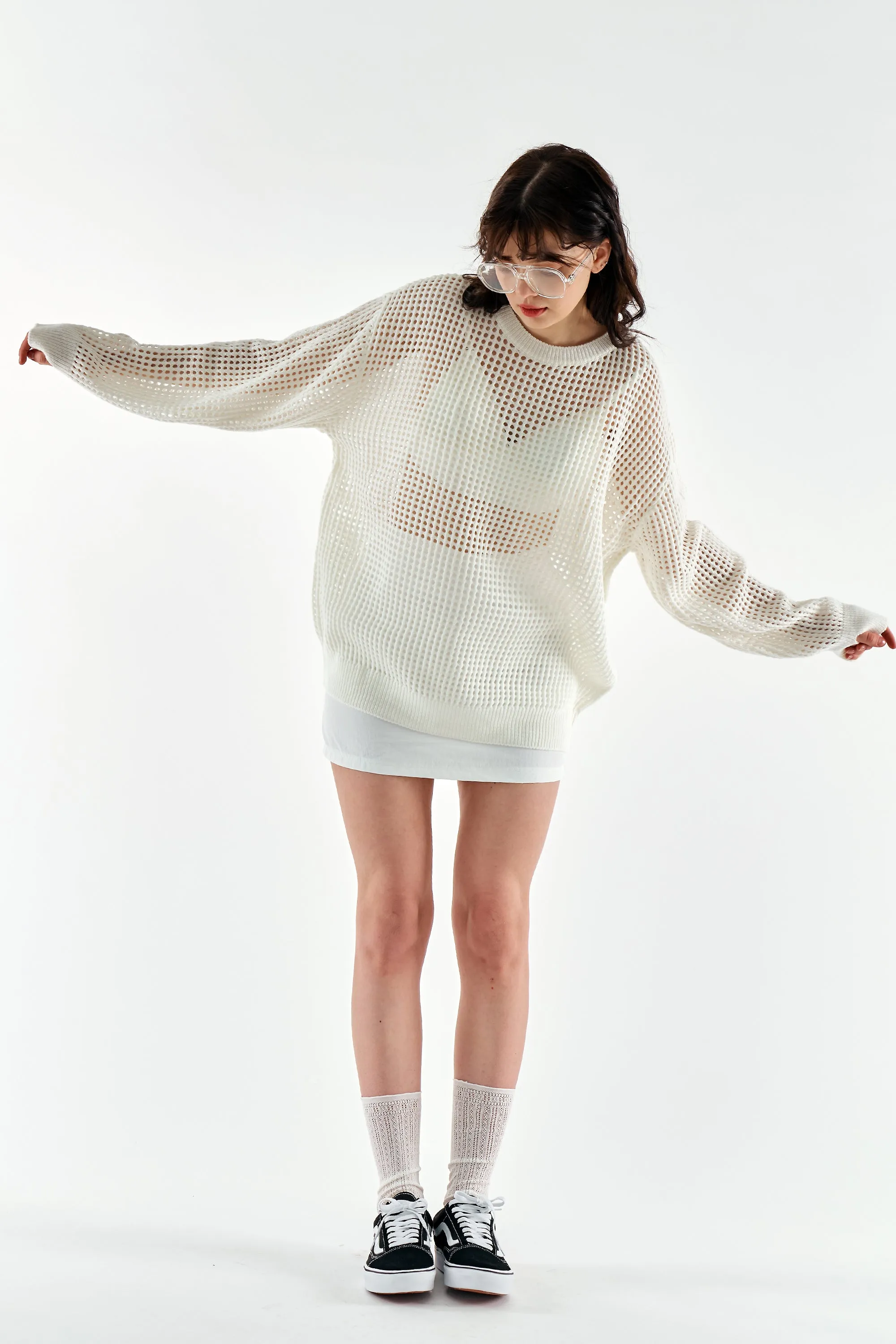 Kaeli Nylon Mini Skorts
