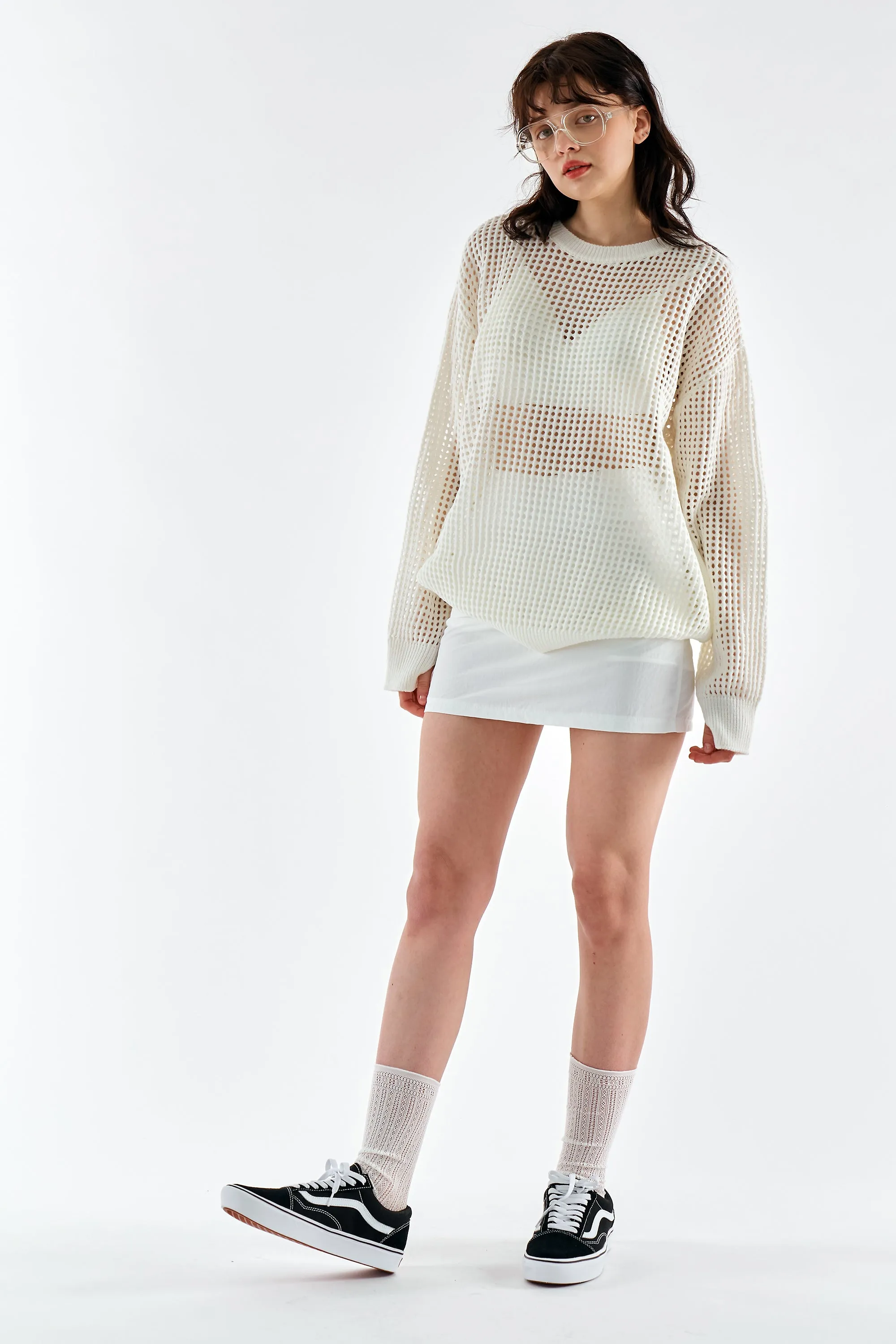 Kaeli Nylon Mini Skorts