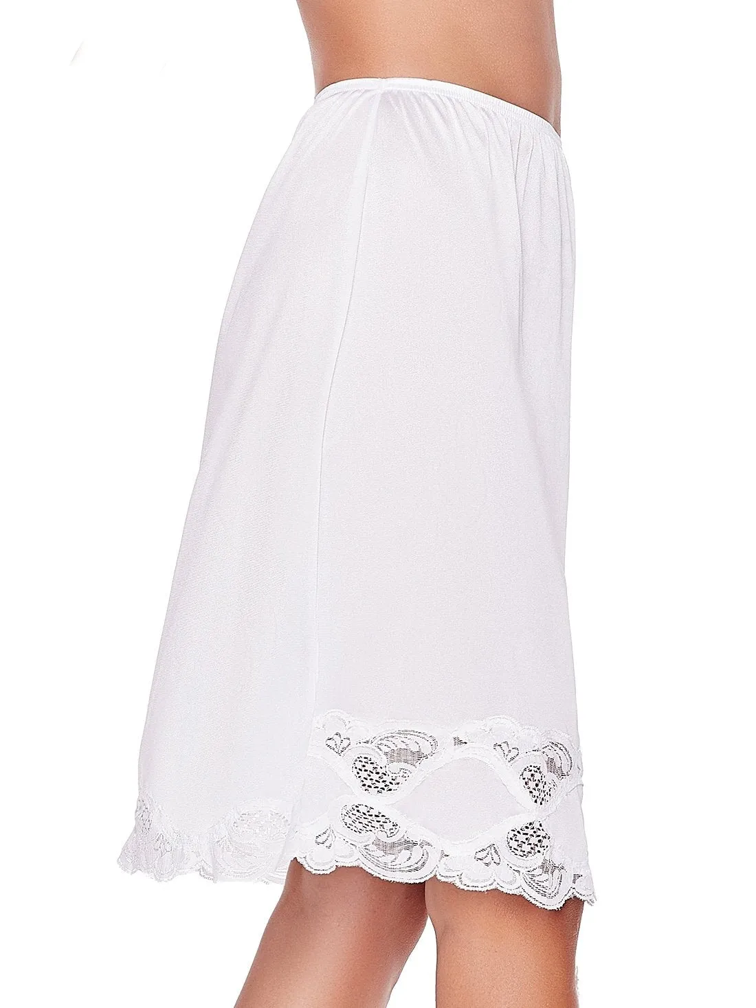 Lace Half Skirt Slip 1017