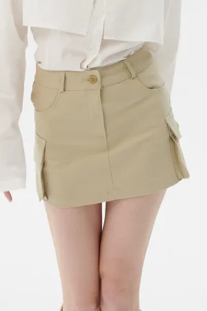 Leslie Cargo Mini Skirt