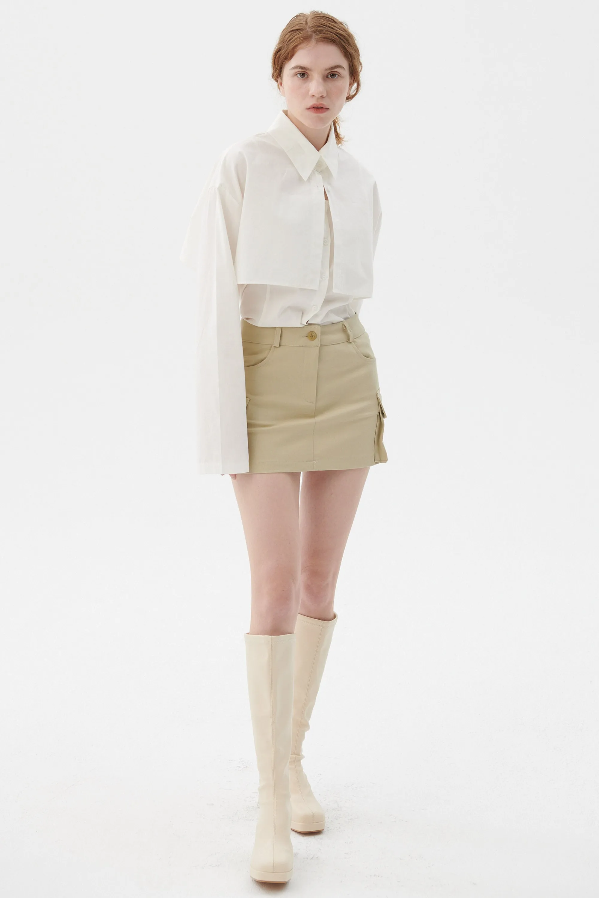 Leslie Cargo Mini Skirt