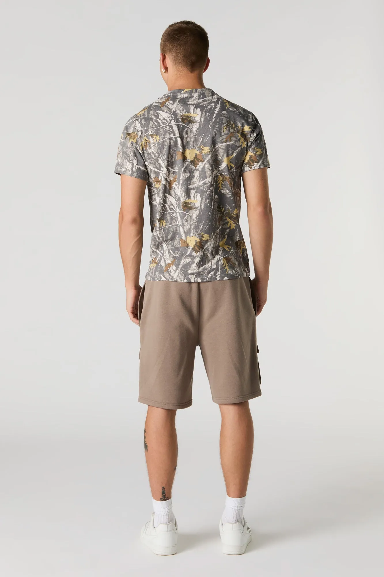 Limitless Edition Graphic Fleece Cargo Short