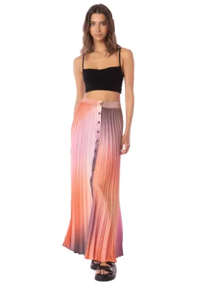 Maaji Pink Swirl Lola Long Skirt