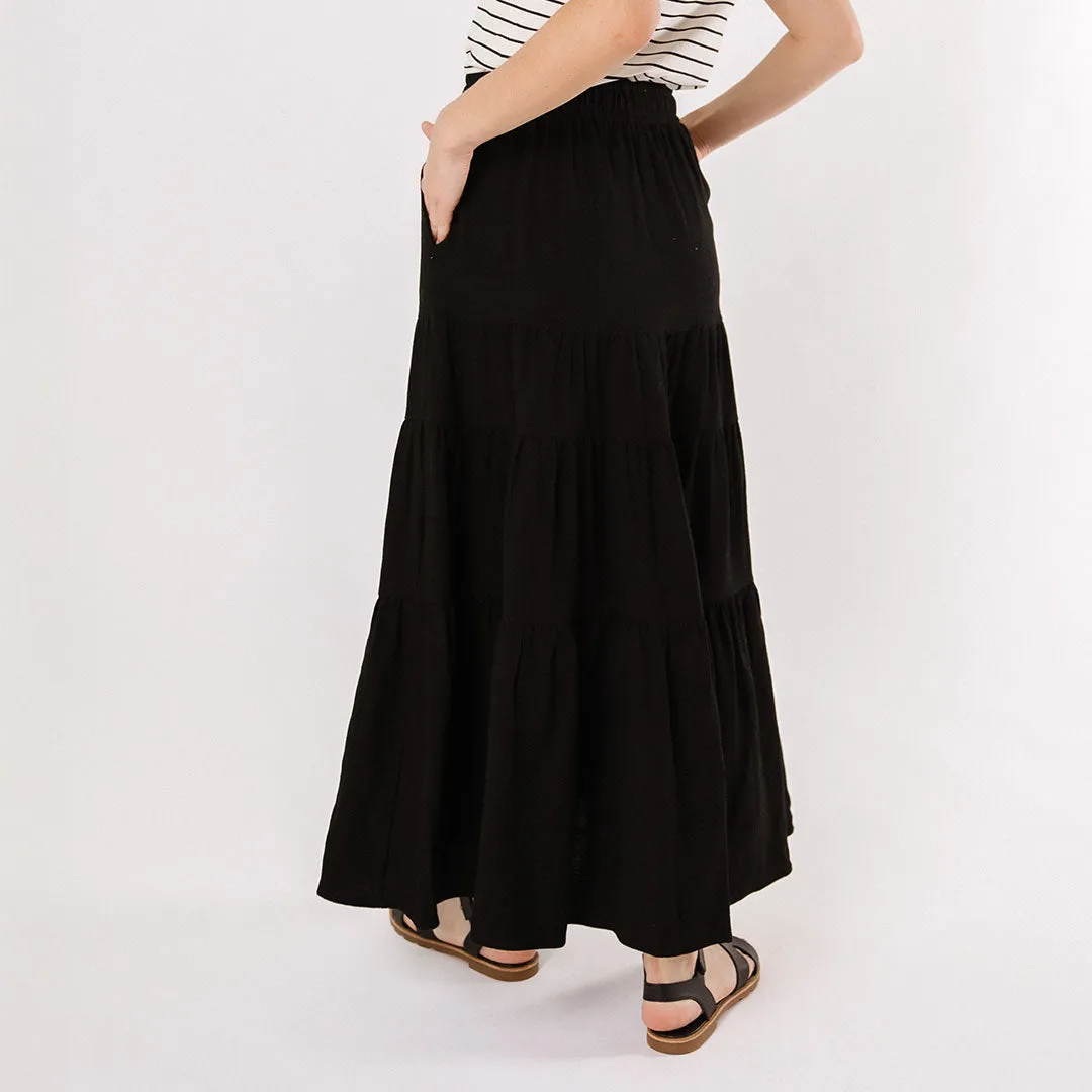 Maxi Skirt, Black