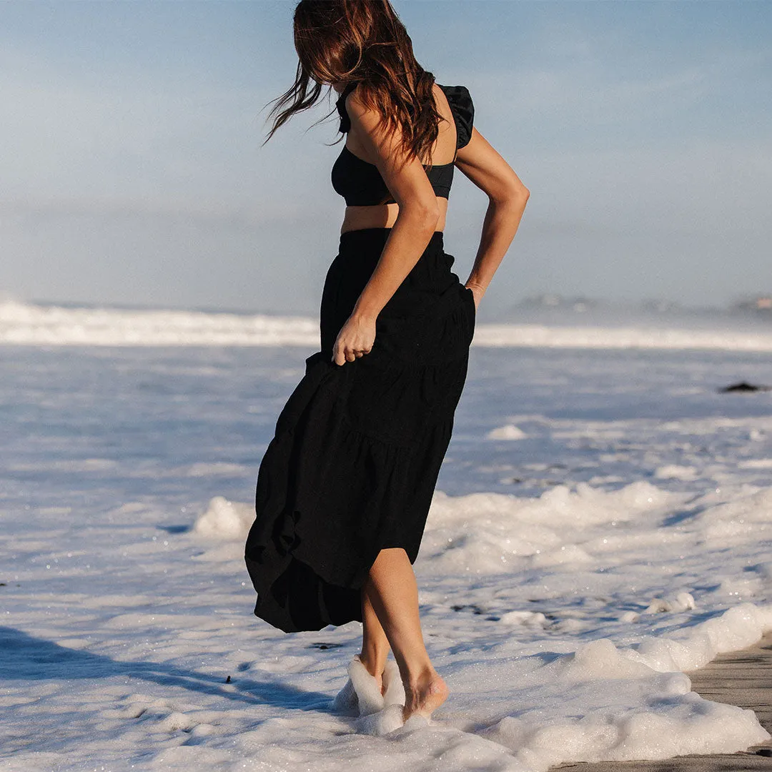 Maxi Skirt, Black