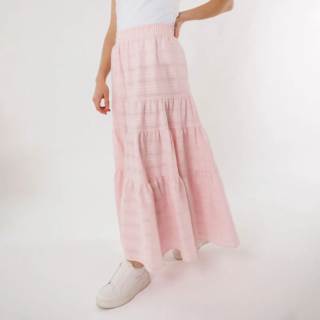 Maxi Skirt, Pink Kiss
