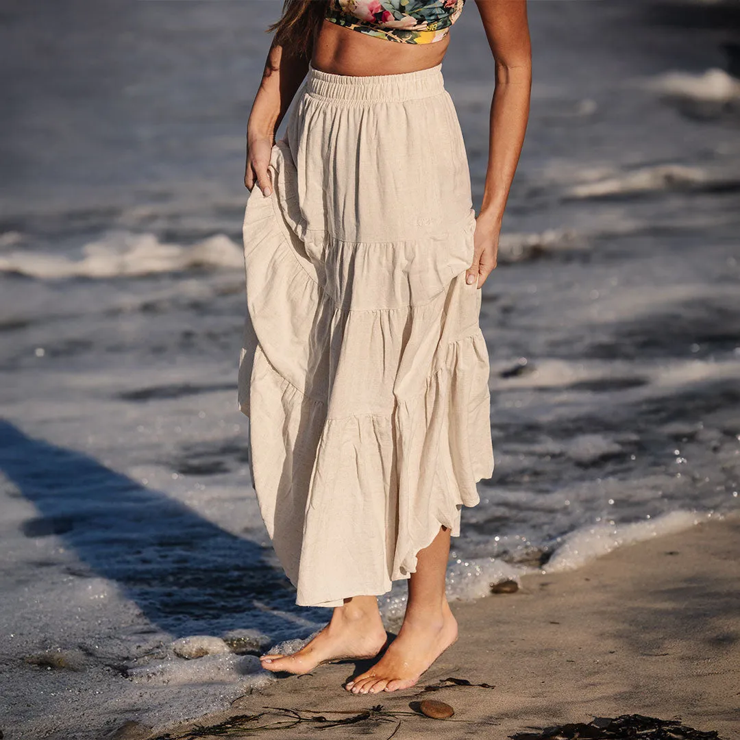 Maxi Skirt, Sand