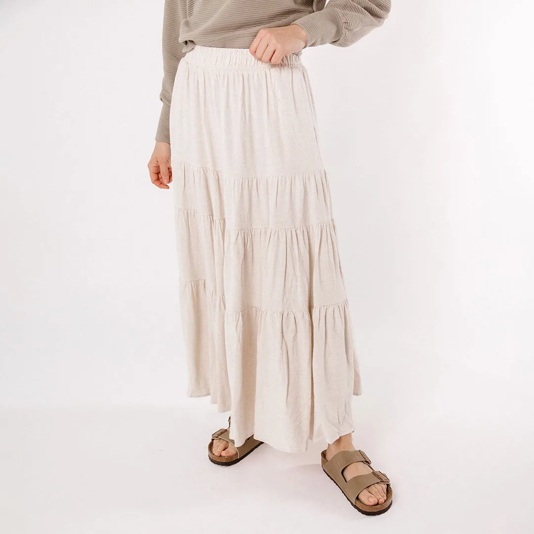 Maxi Skirt, Sand