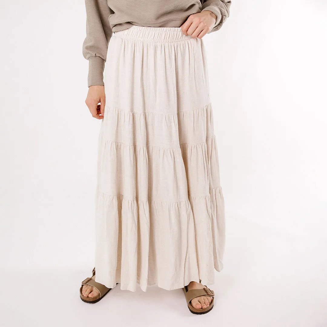Maxi Skirt, Sand