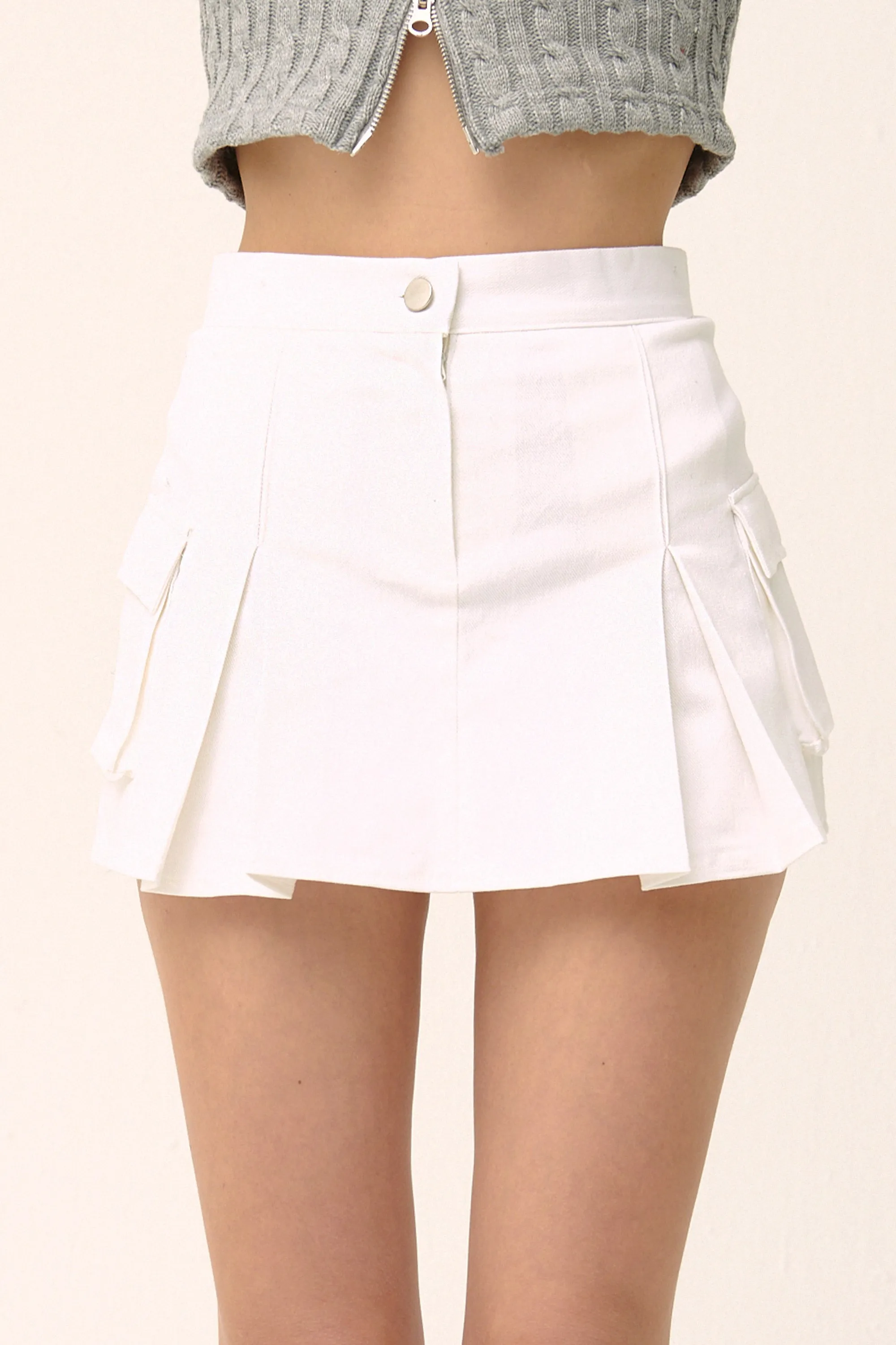 Mia Cargo Mini Skort