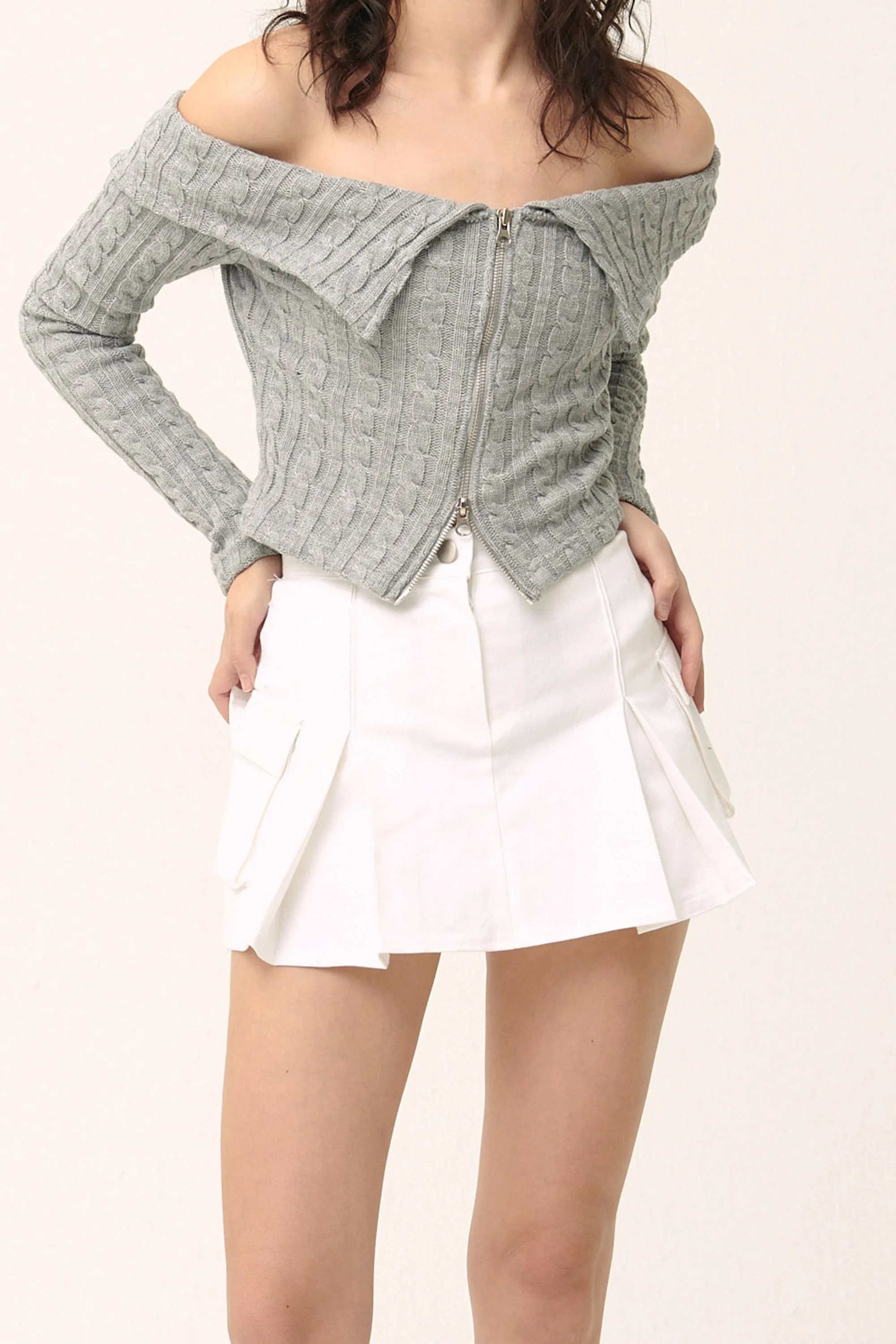 Mia Cargo Mini Skort