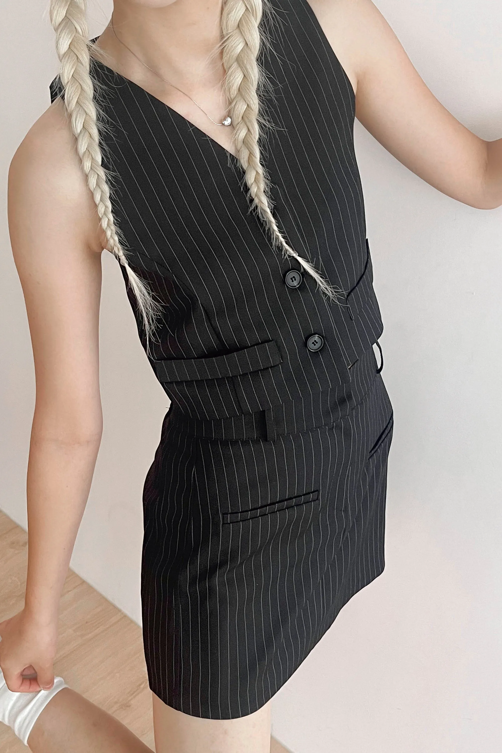 Mia Striped Mini Skirt