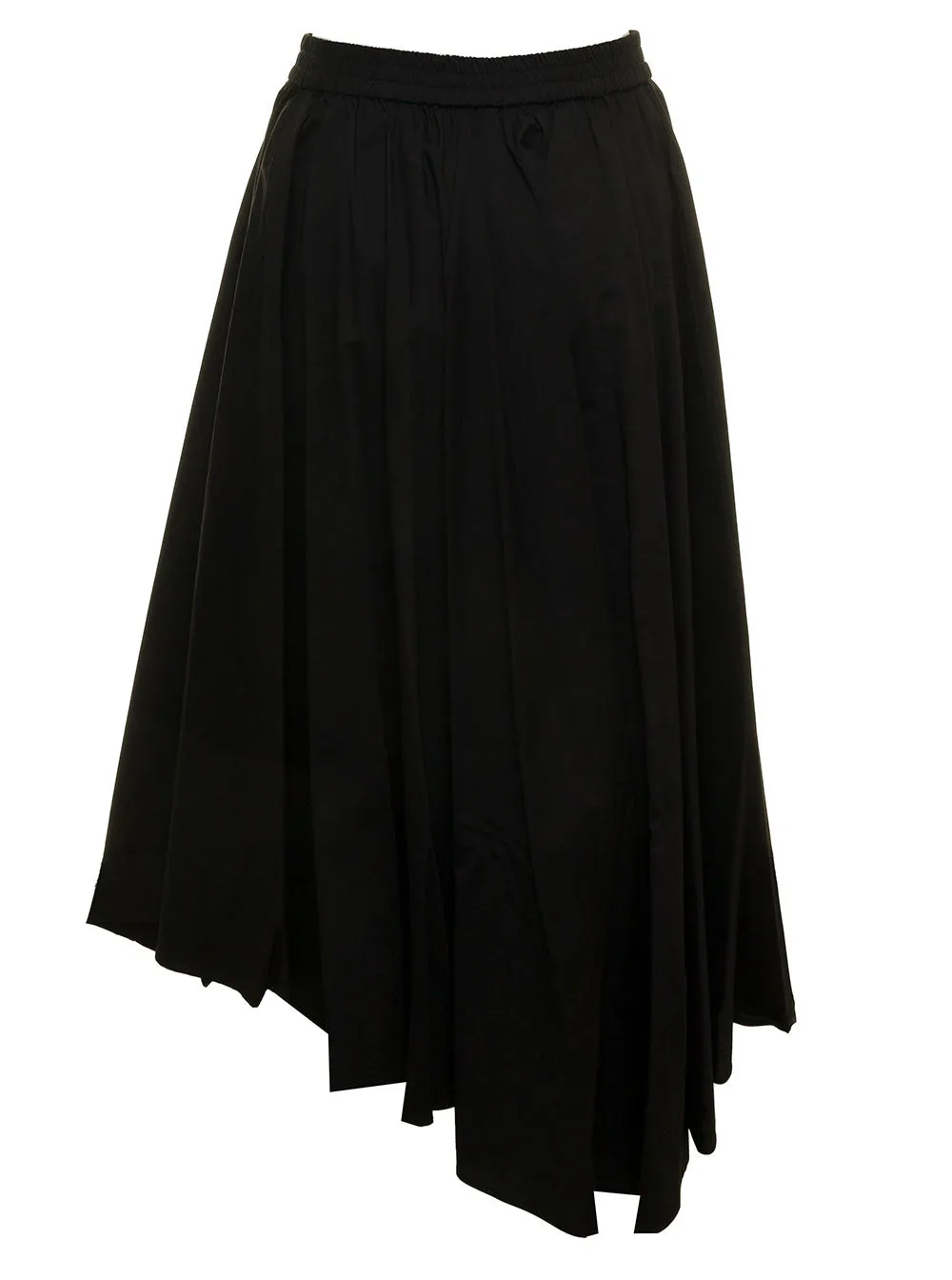 Michael Michael Kors Asymmetric Draped Midi Skirt