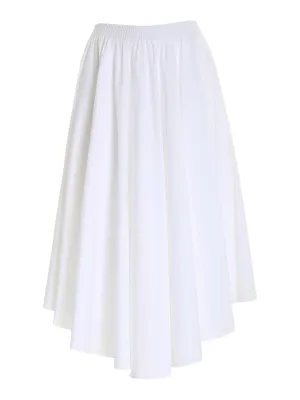 Michael Michael Kors Asymmetric Draped Midi Skirt