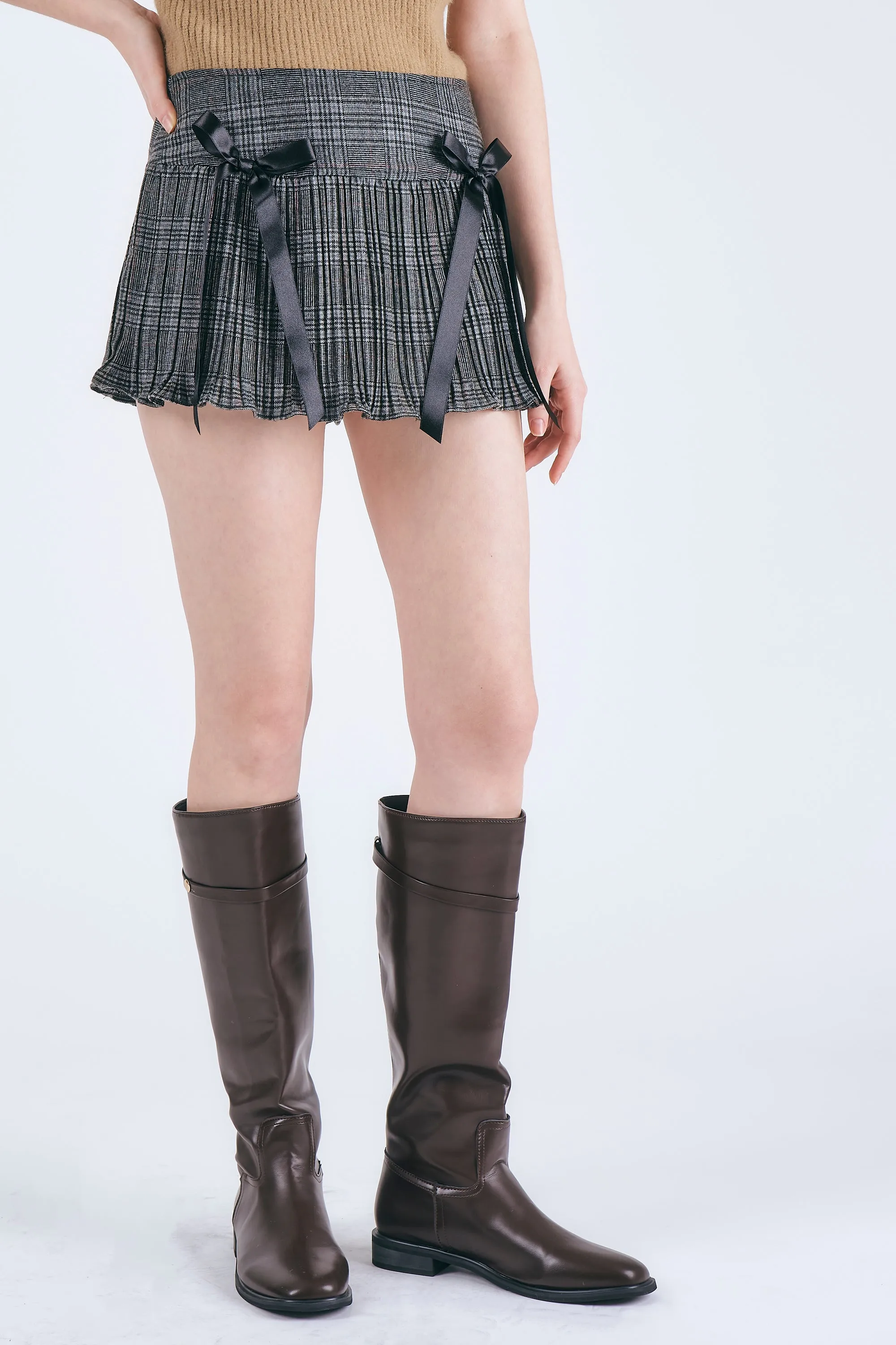 Miley Micro Mini Skirt w/Bows