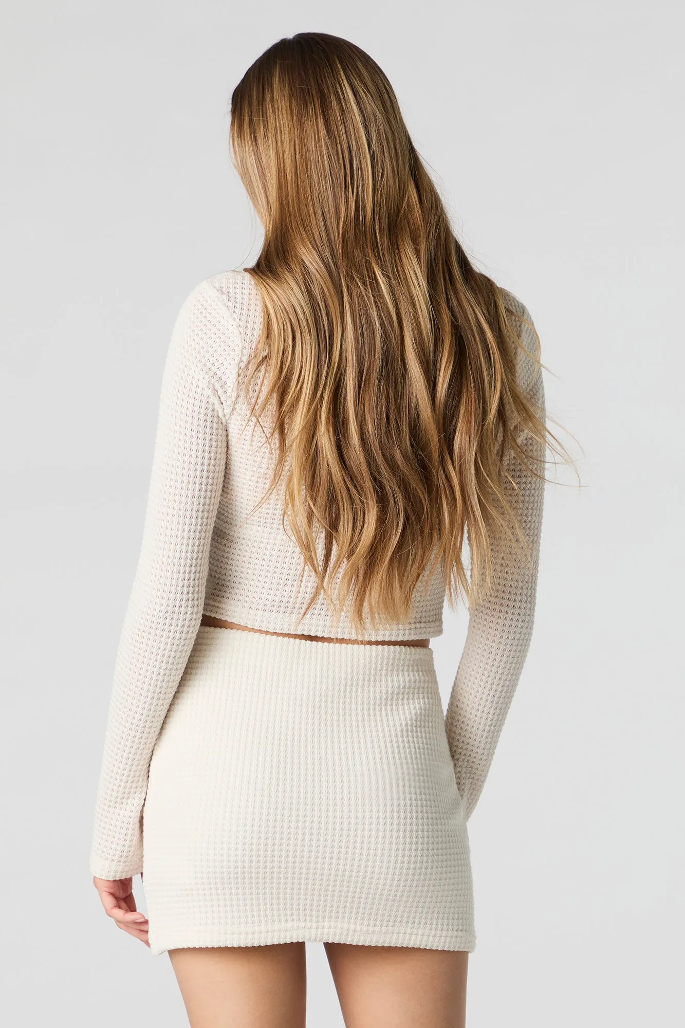 Minijupe en tricot