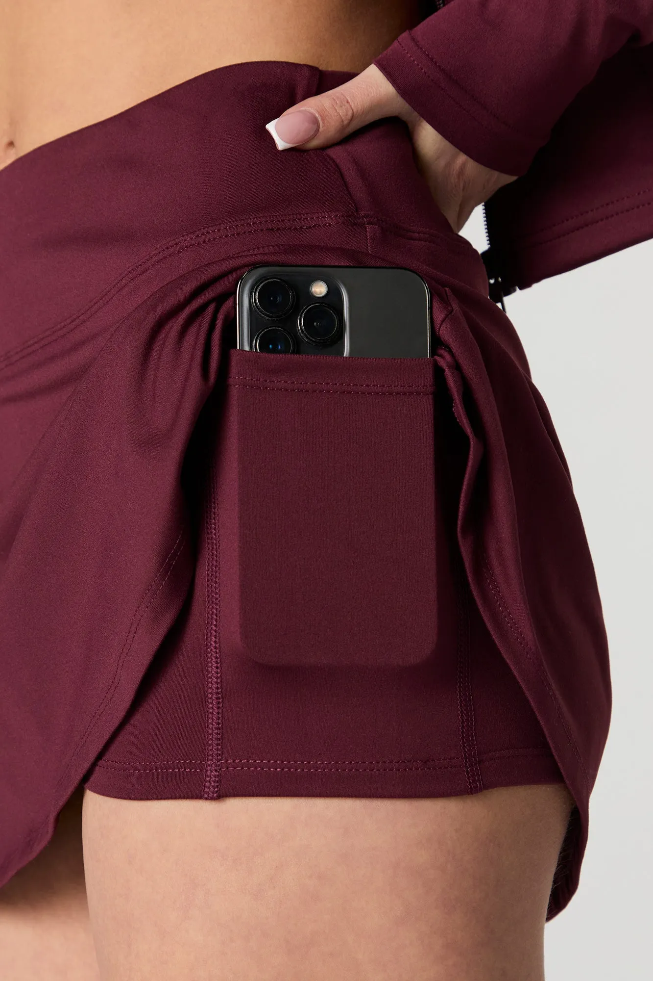 Minijupe-short Active avec poches