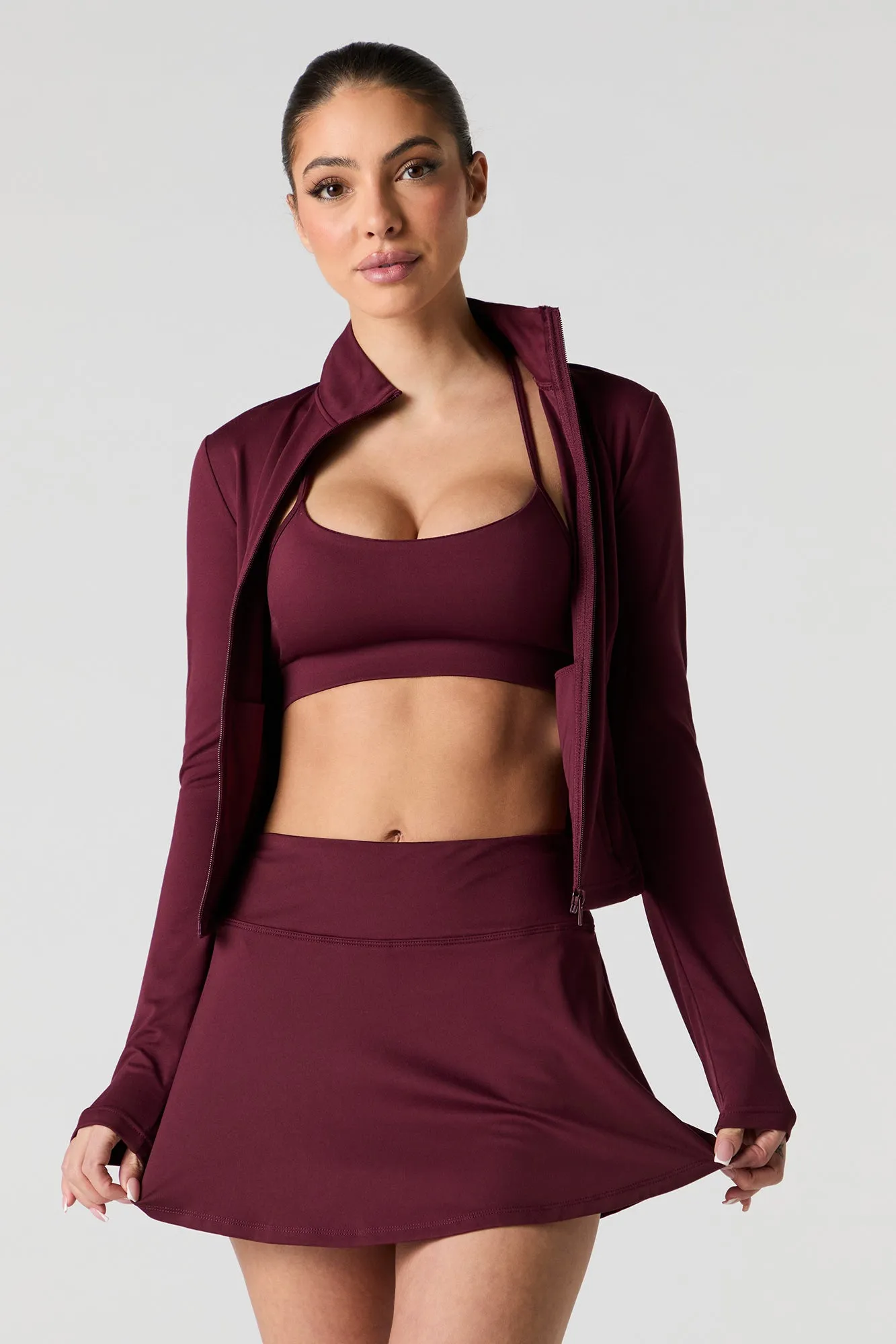 Minijupe-short Active avec poches
