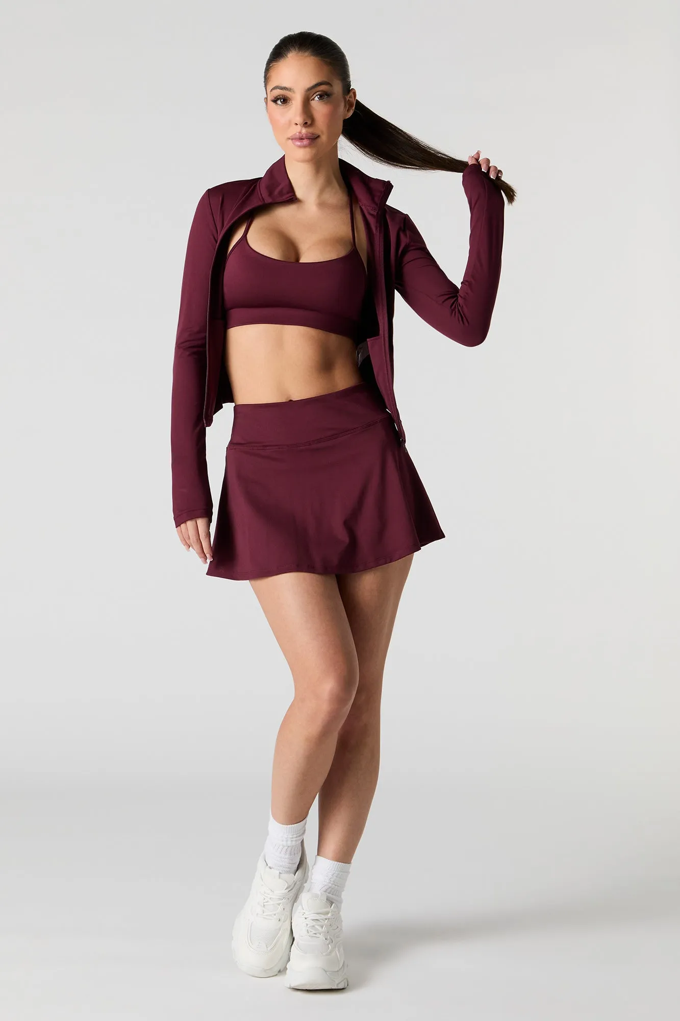 Minijupe-short Active avec poches