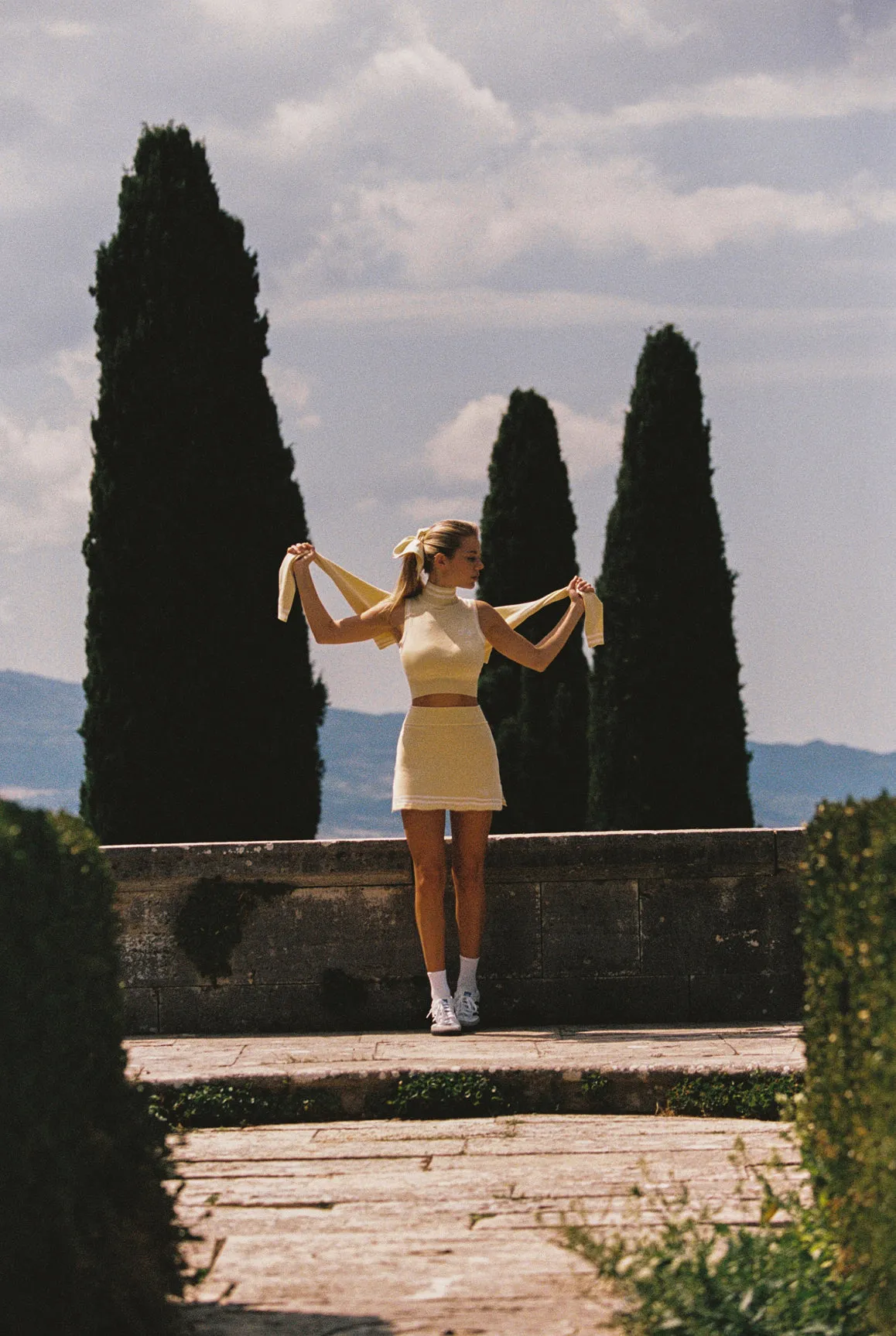 Mirto Knit Mini Skirt