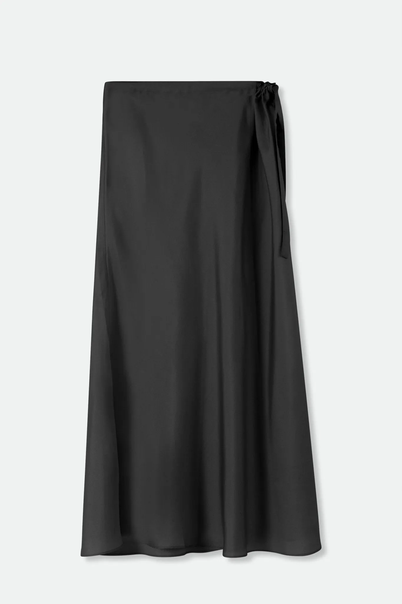 NAHLA SILK TWILL SKIRT