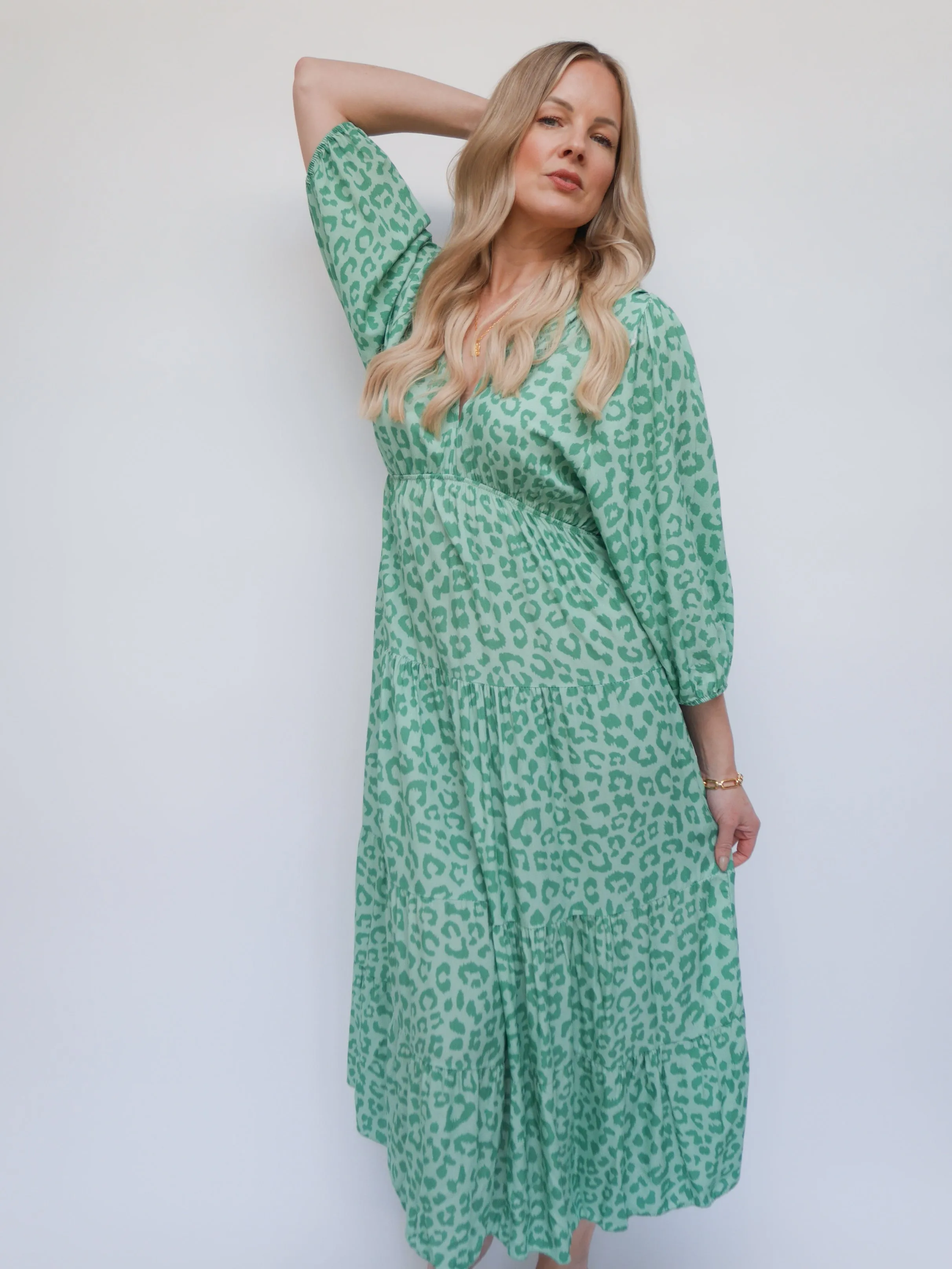 Naomi Dress Green