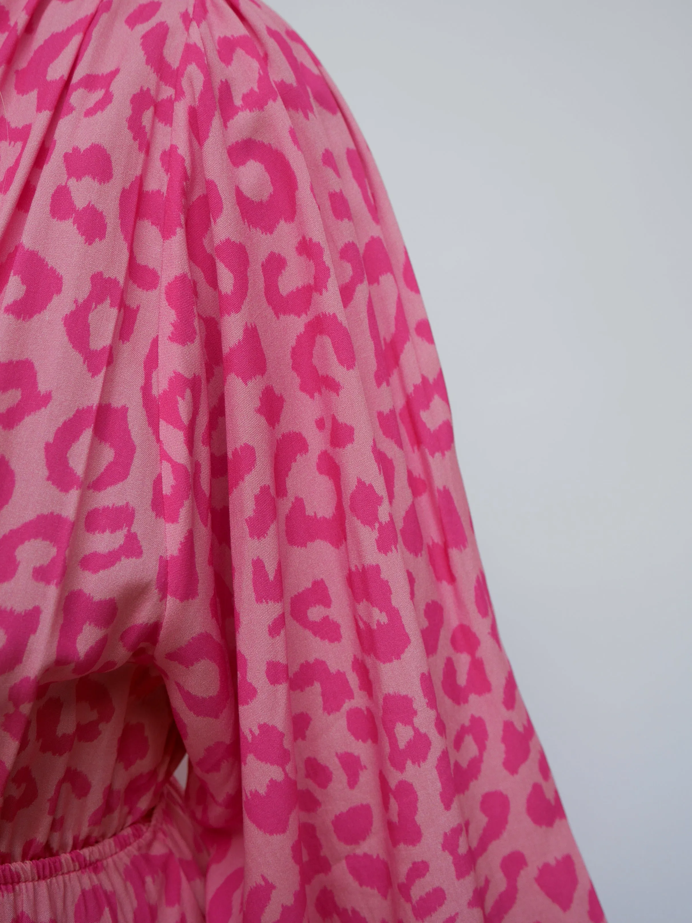 Naomi Dress Pink & Fuchsia