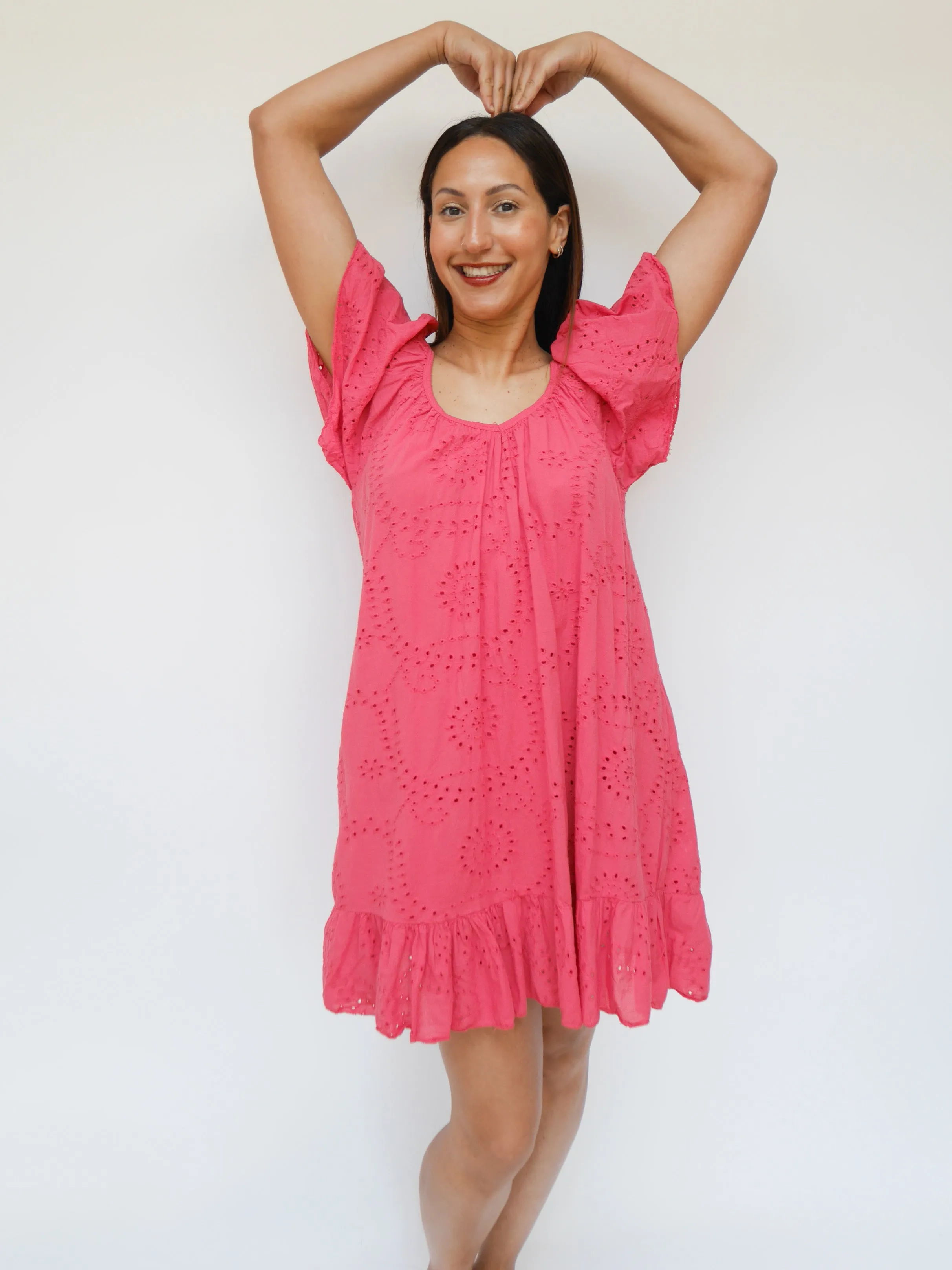 Nia Dress Crimson