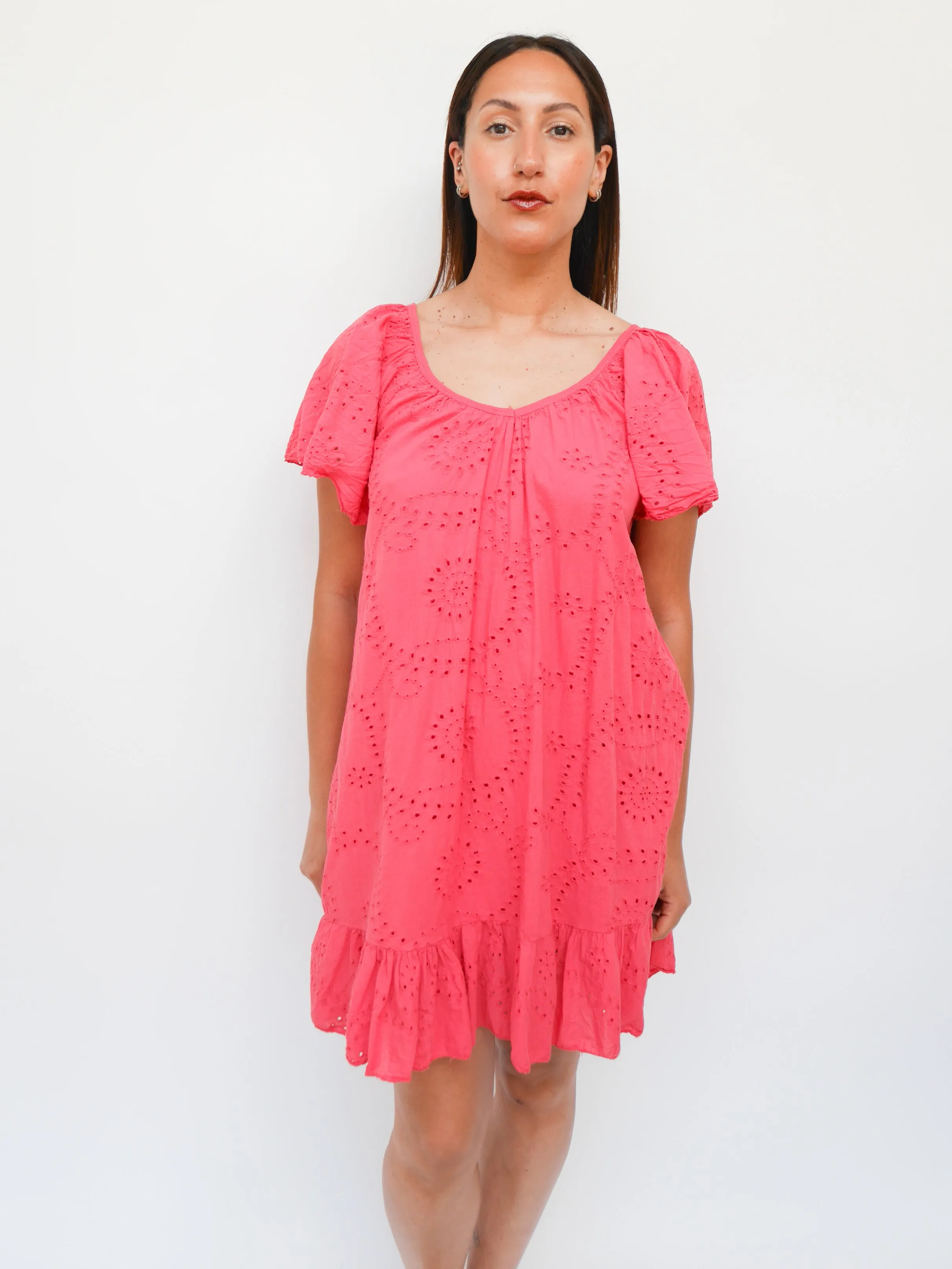 Nia Dress Crimson