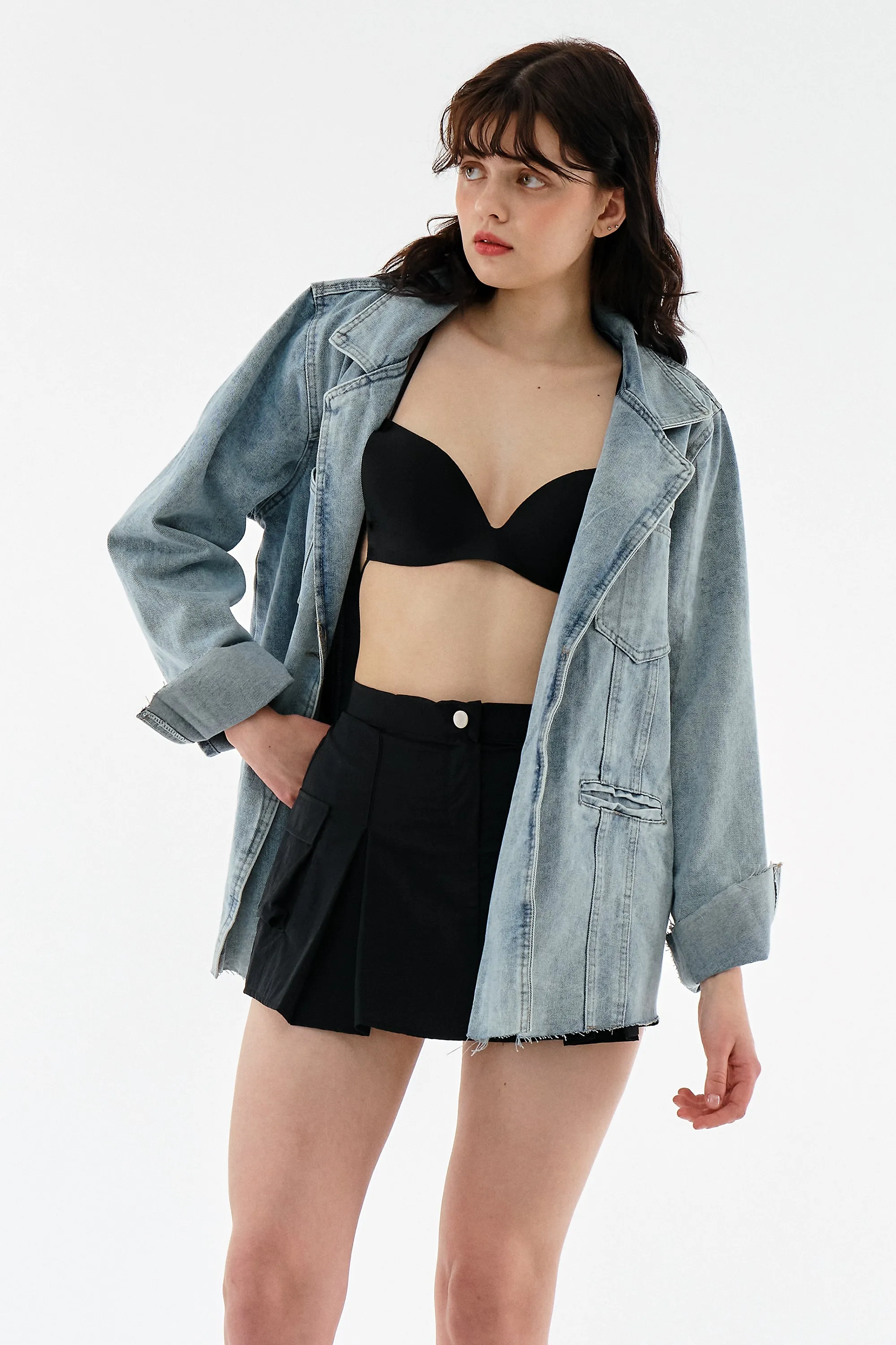 Olivia Nylon Utility Skorts