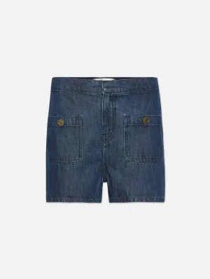 Patch Pocket Trouser Short -- Cleopatra