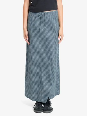 Precious Energy Bias Skirt - Dark Jade
