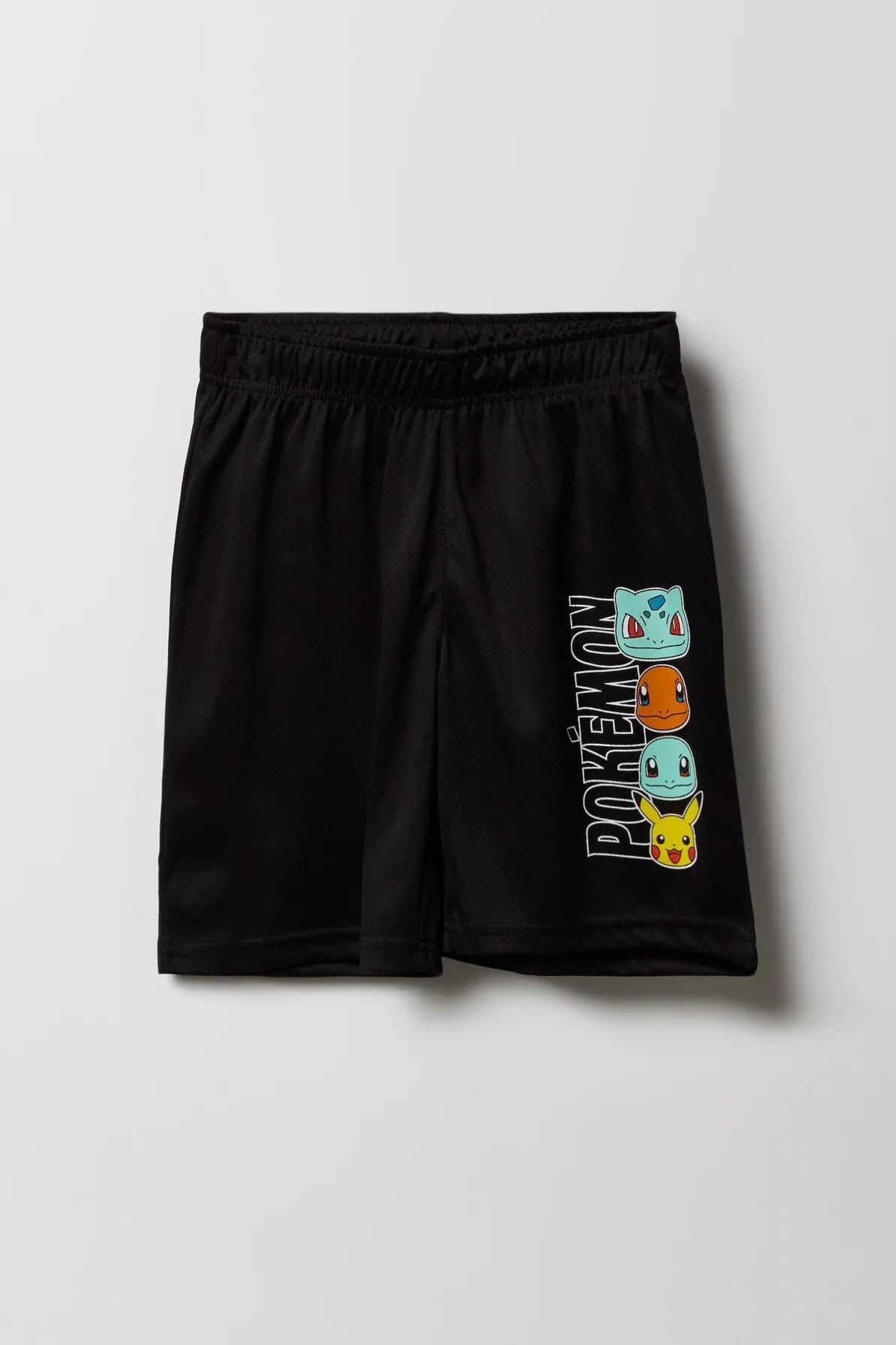 Short Active en filet à imprimé Pokémon pour garçon