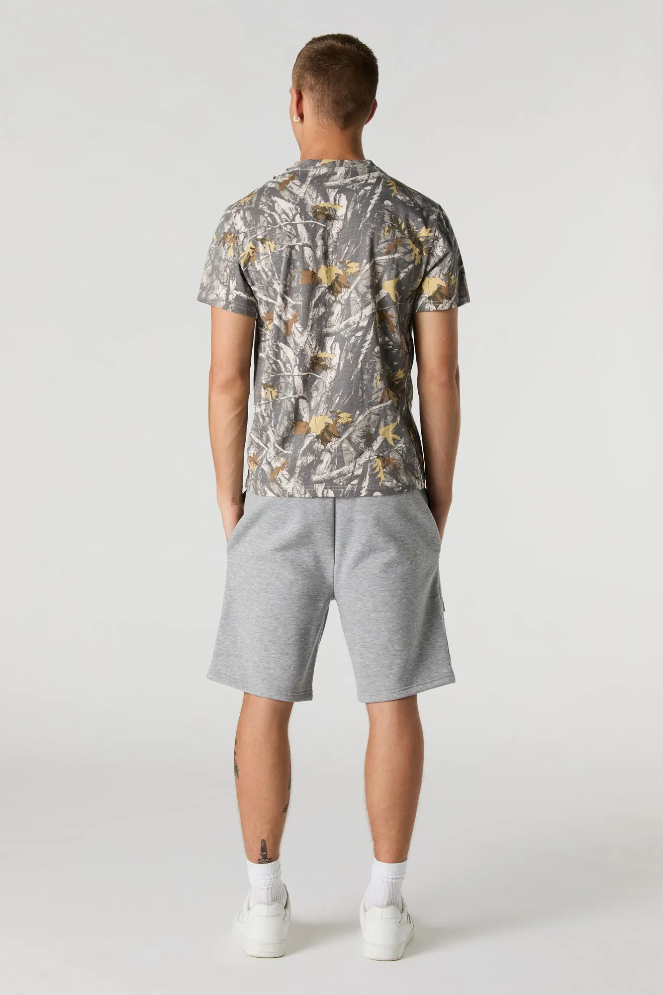 Short cargo en molleton à imprimé Limitless Edition