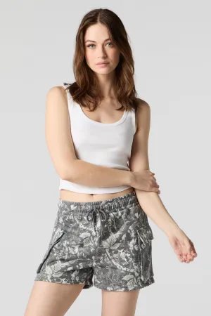 Short cargo en molleton