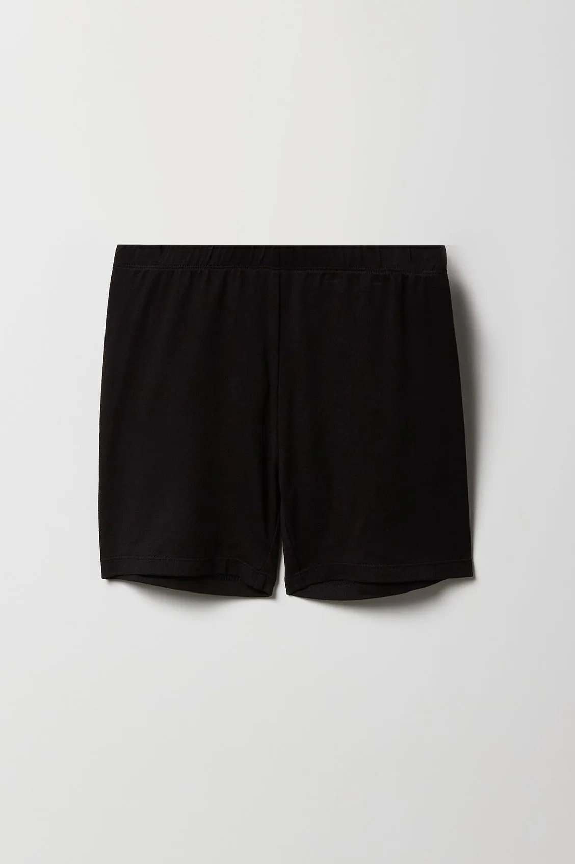 Short court uni et imprimé pour fille (Paquet de 2)