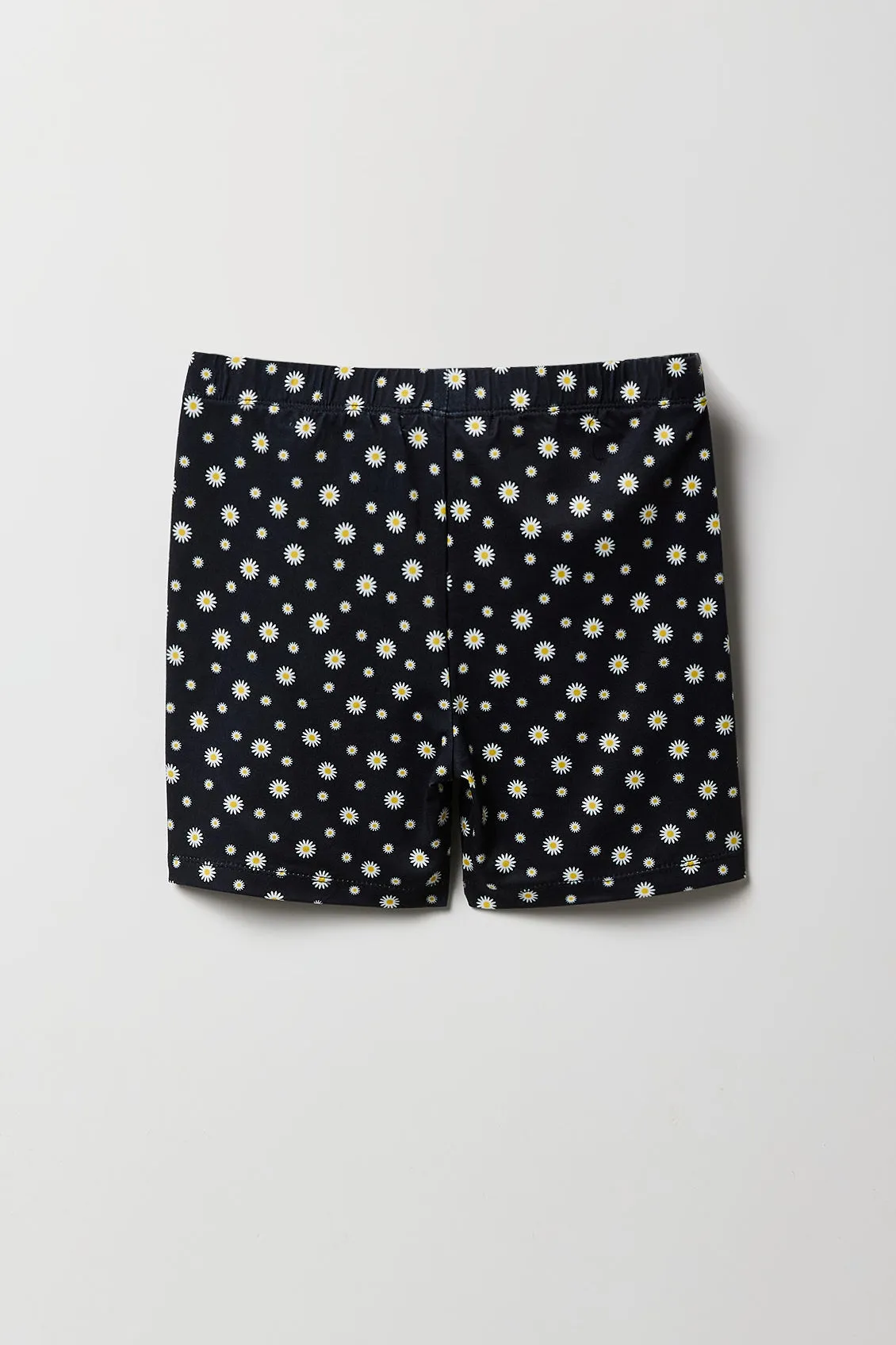 Short court uni et imprimé pour fille (Paquet de 2)