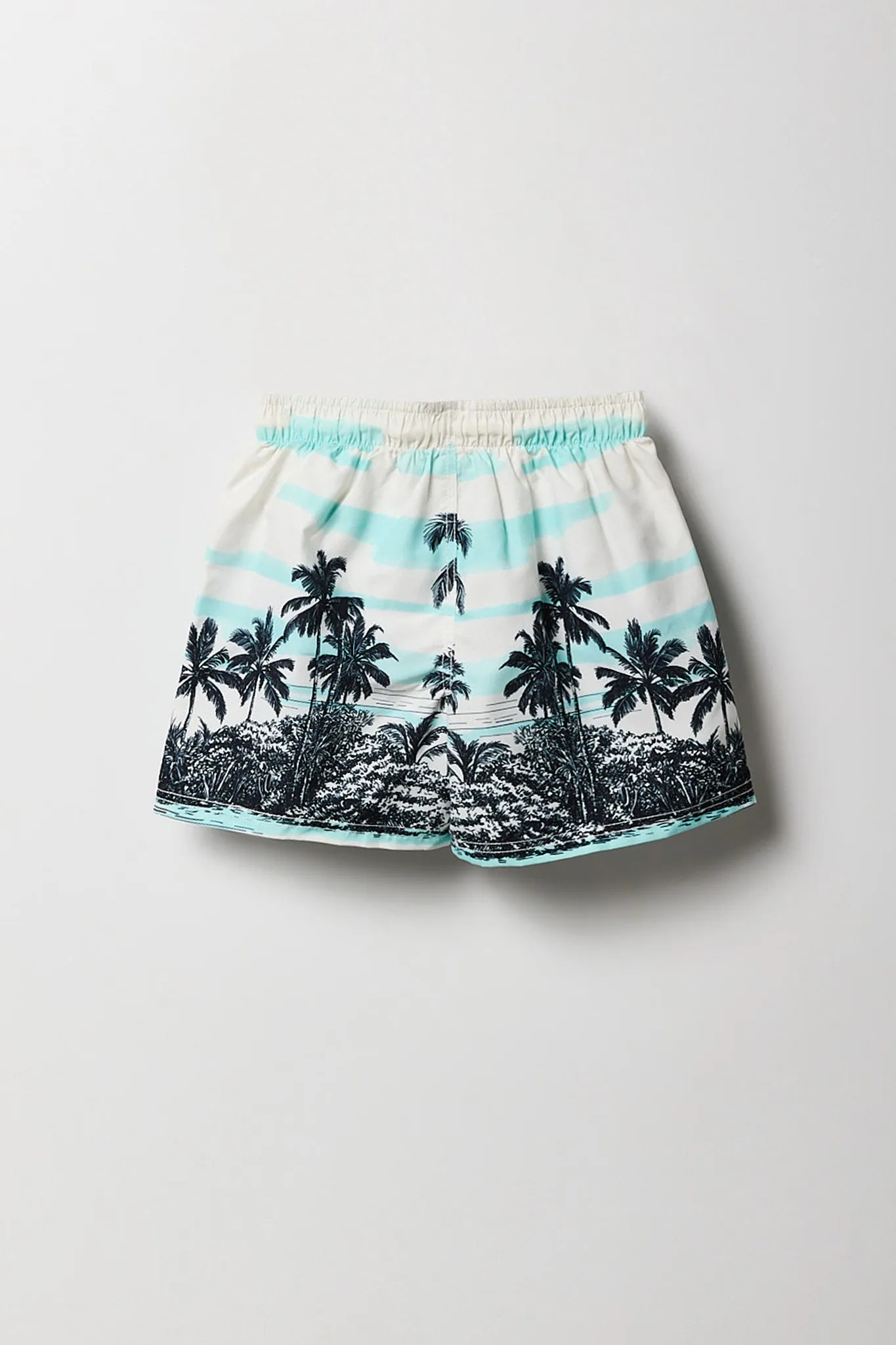 Short de baignade avec motif tropical pour garçon