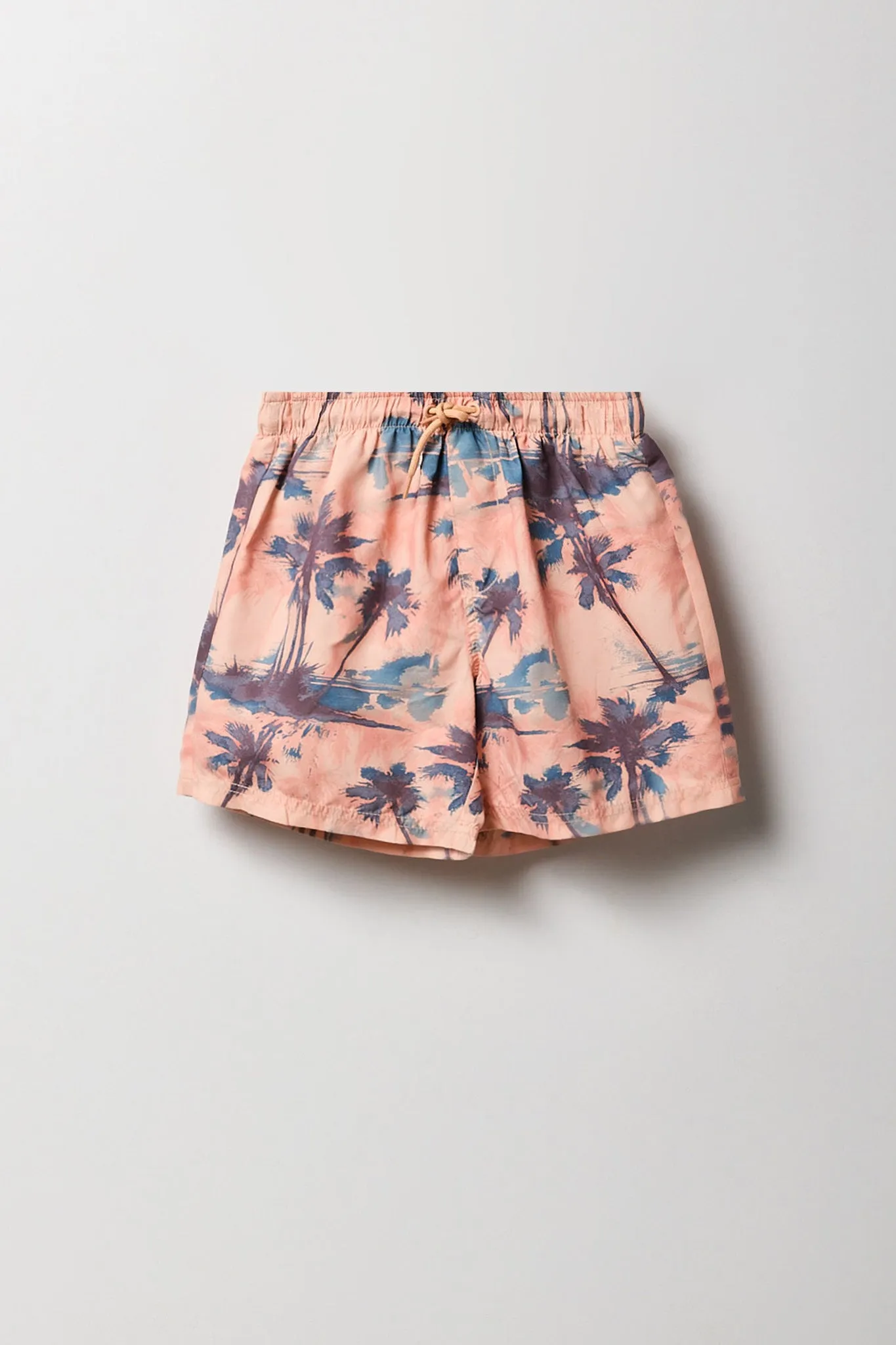 Short de baignade avec motif tropical pour garçon