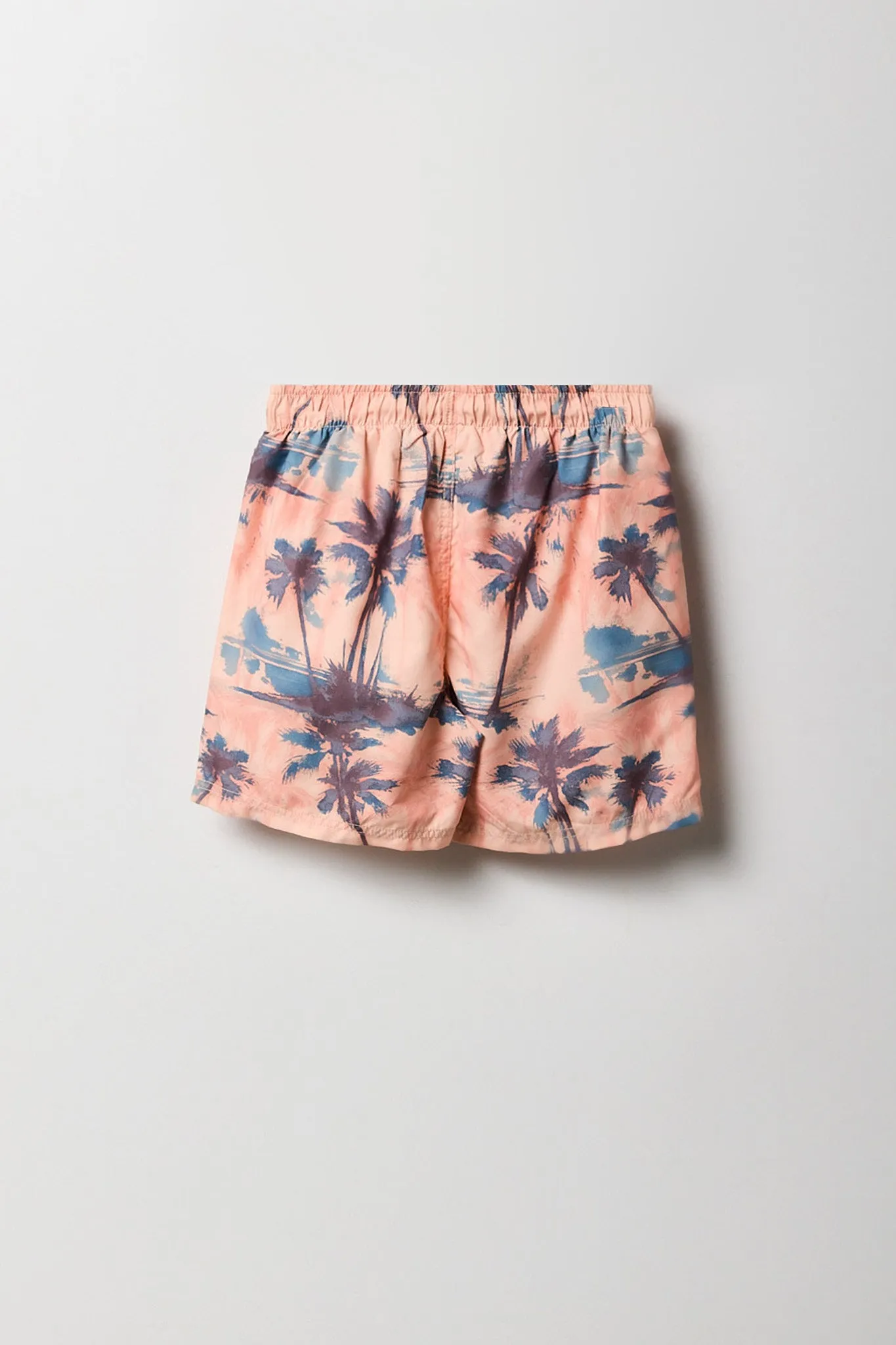 Short de baignade avec motif tropical pour garçon