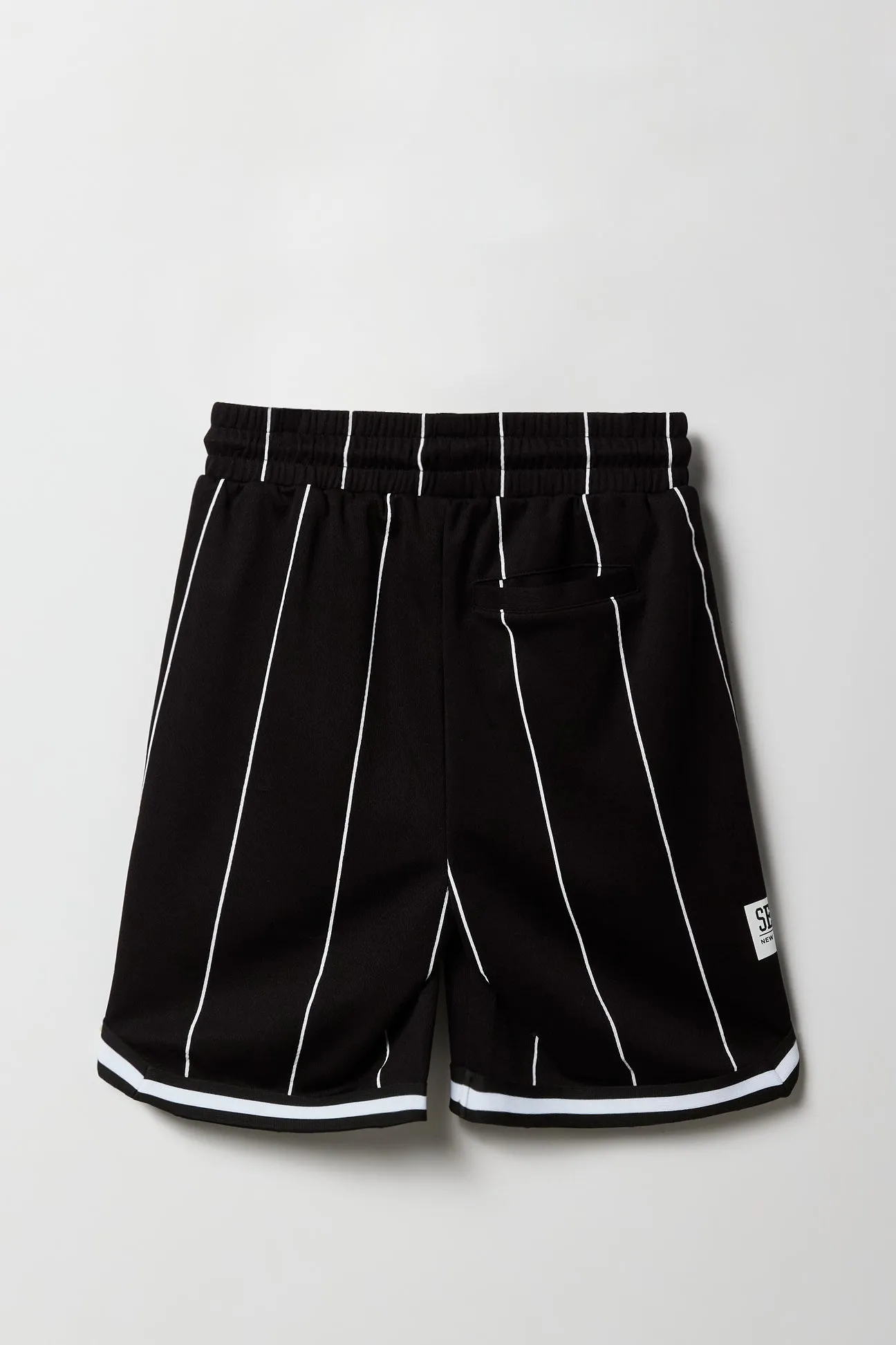 Short de basketball en filet imprimé pour garçon