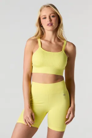 Short de cycliste sans couture cintré