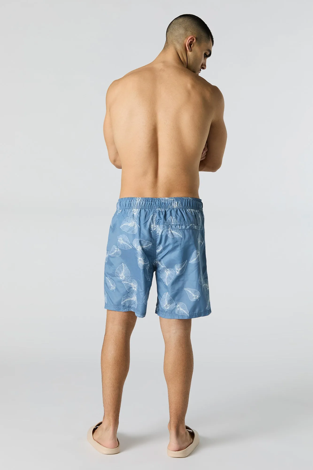Short de surf imprimé