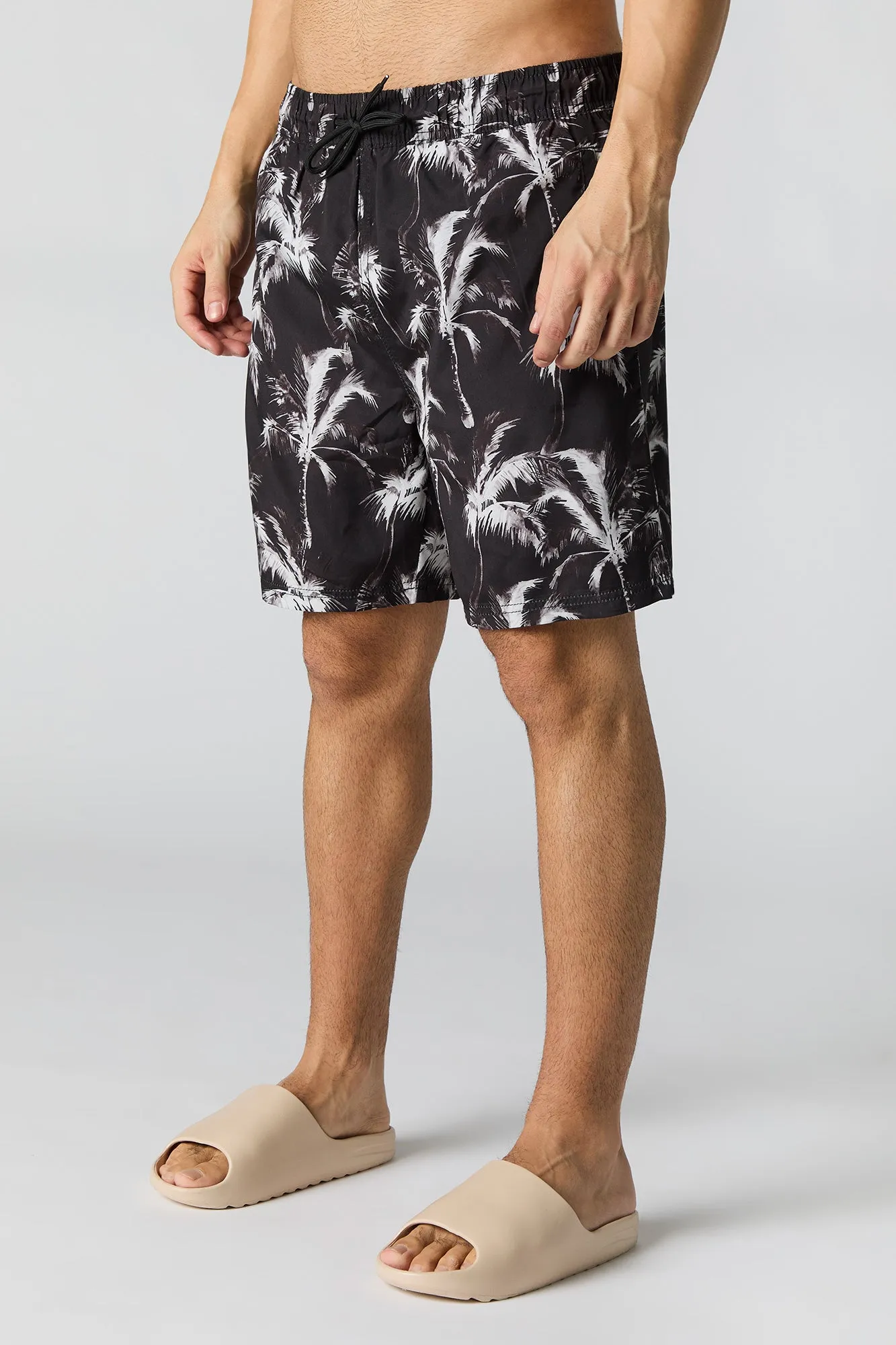 Short de surf imprimé