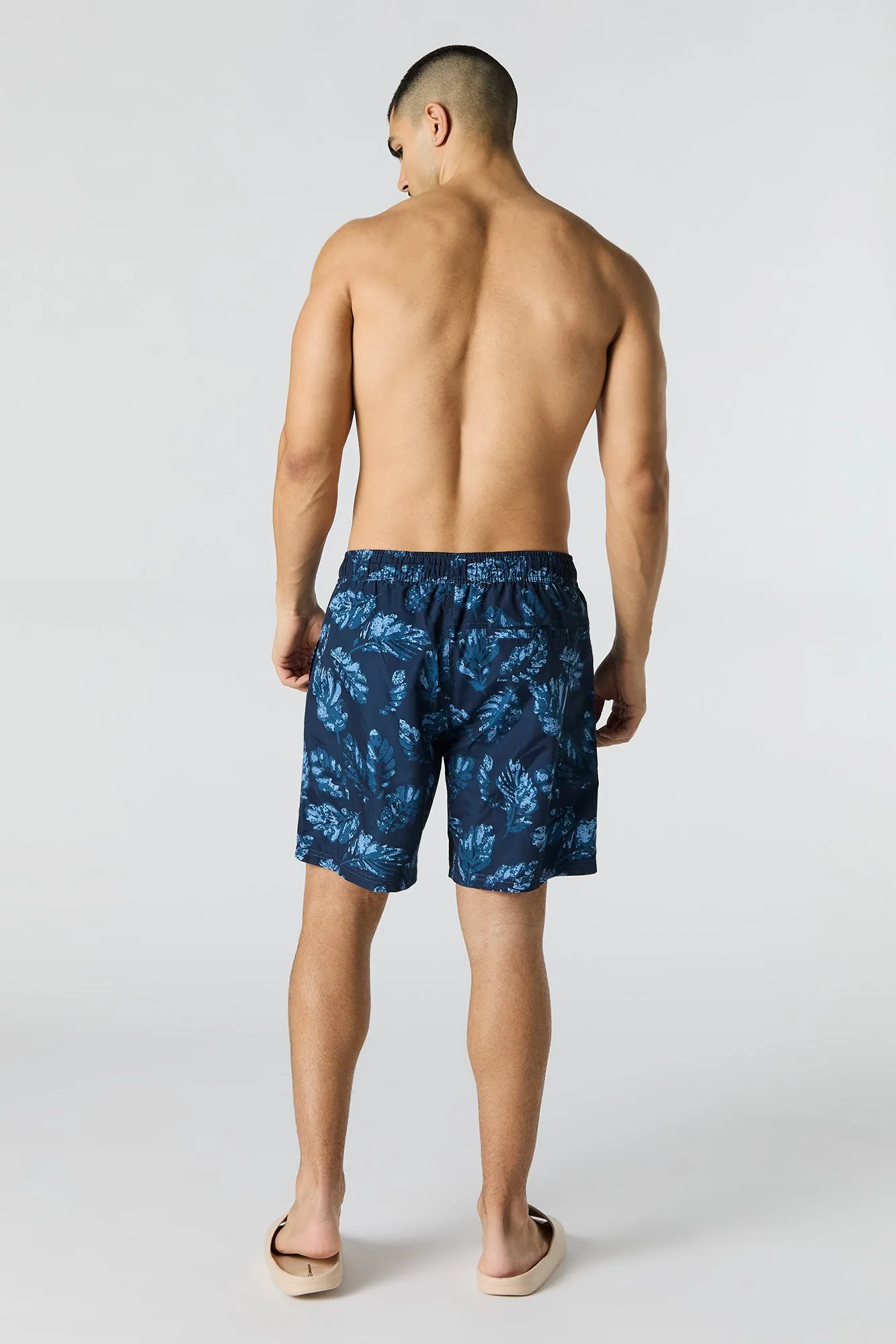 Short de surf imprimé