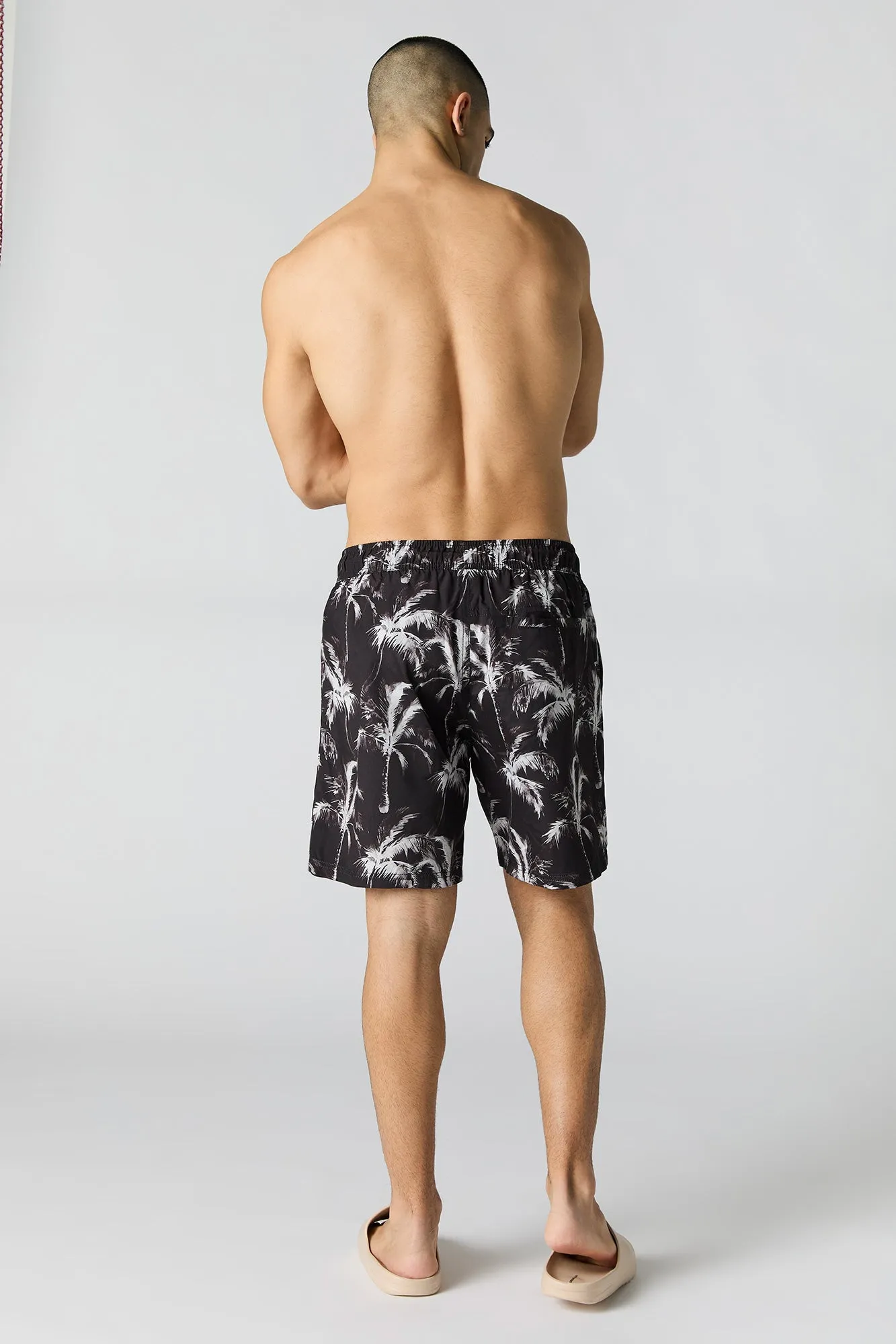 Short de surf imprimé